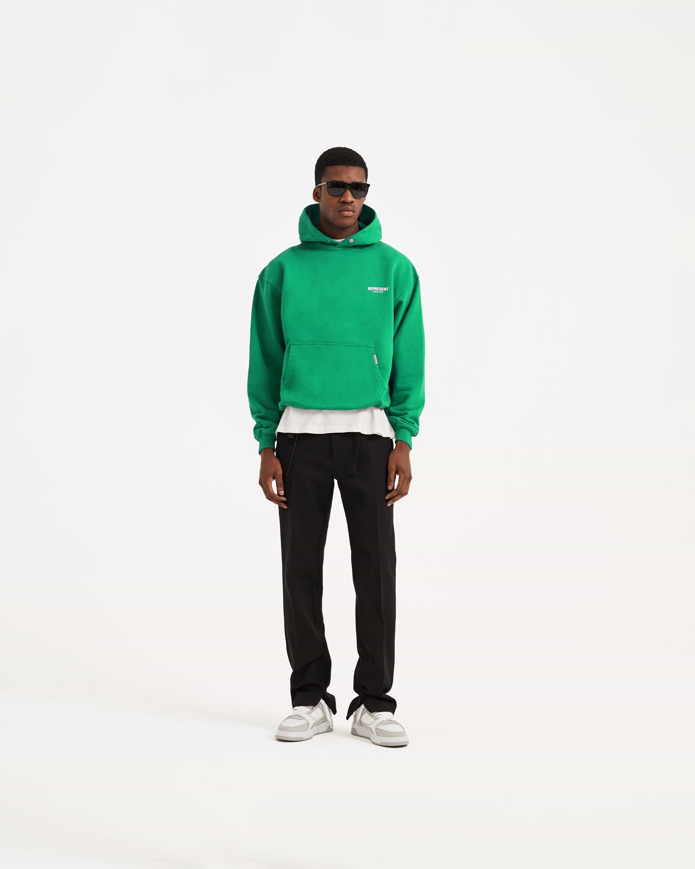Green and hotsell orange hoodie