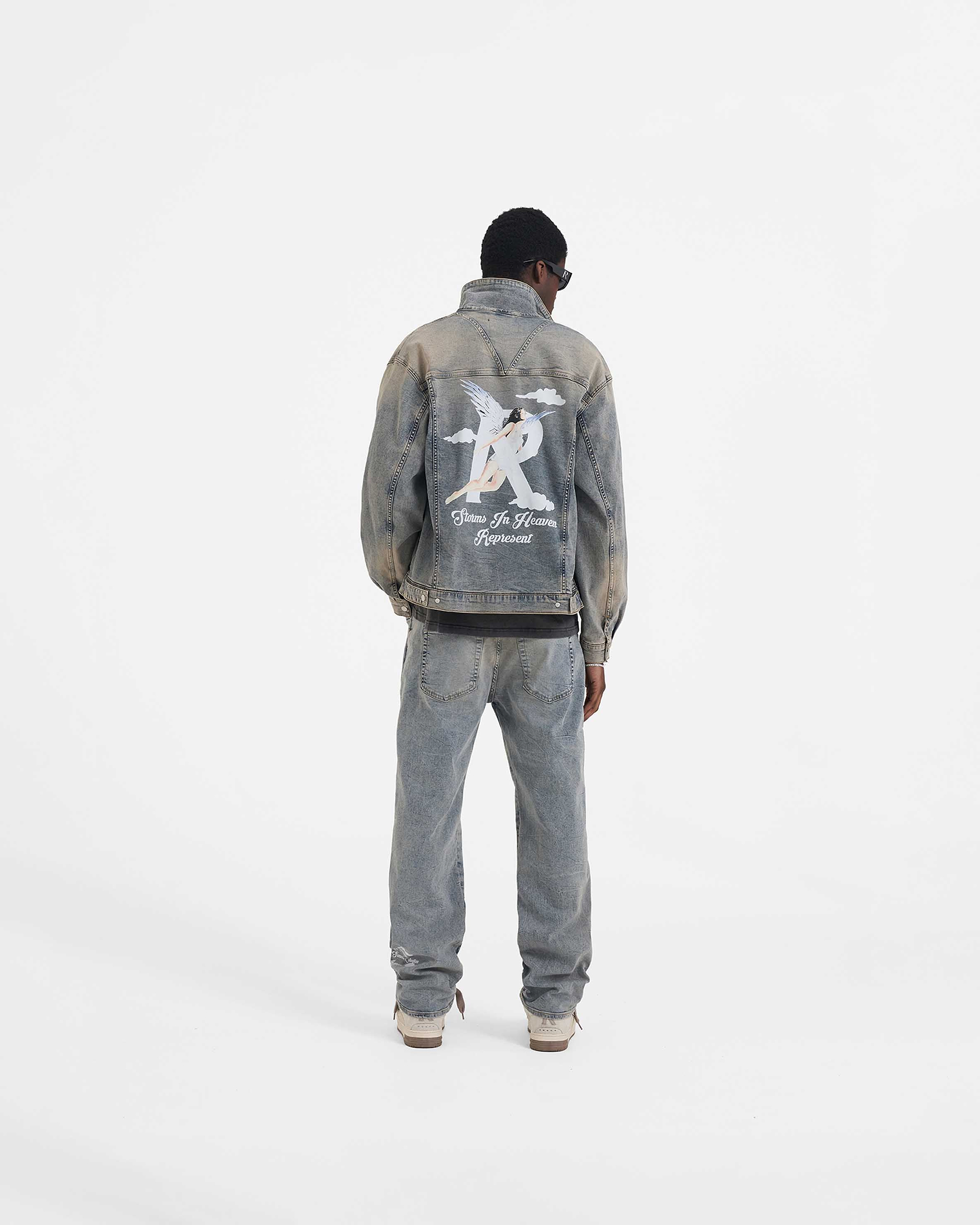 Storms in Heaven Jacket - Blue Cream
