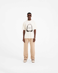 Shark Jaws T-Shirt - Flat White