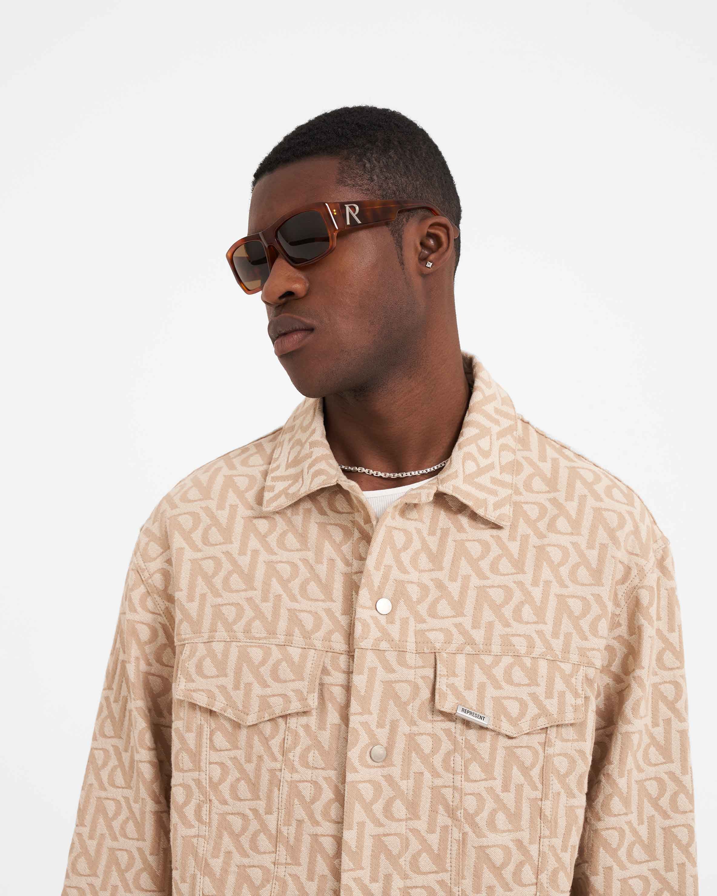 Represent selvedge denim jacket best sale