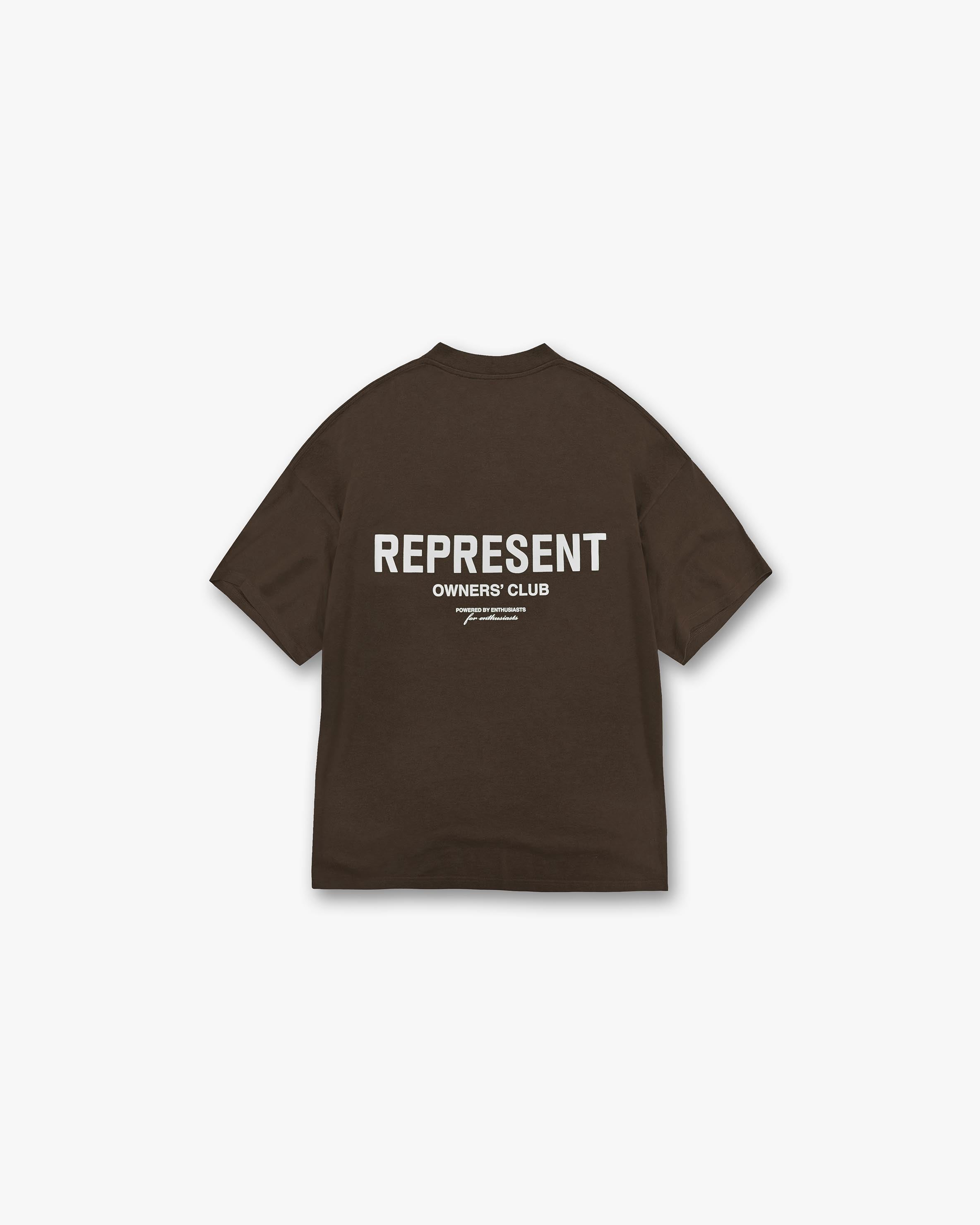Represent Owners Club T-Shirt | Brown T-Shirts Owners Club | Represent Clo