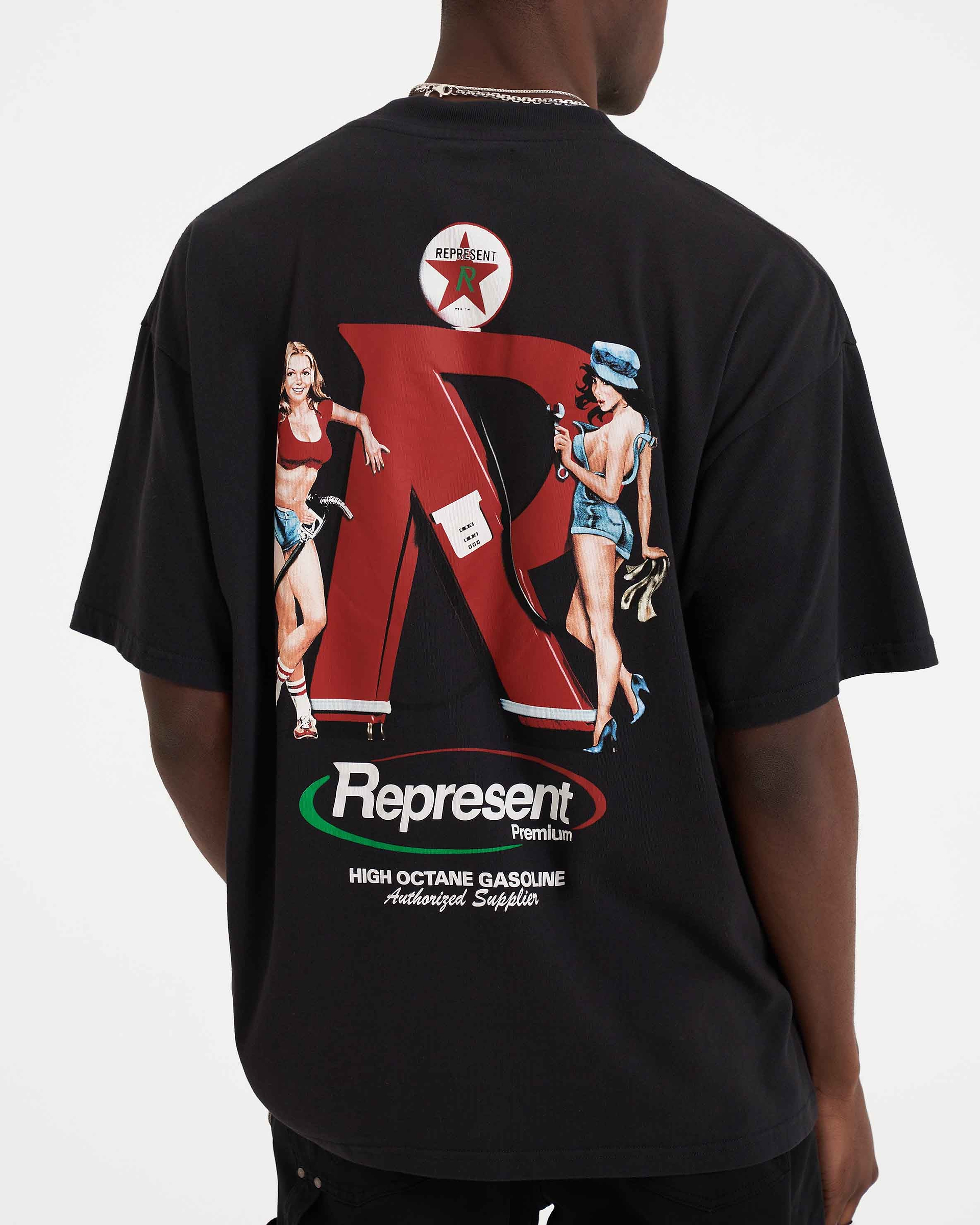 Represent Premium T-Shirt - Off Black