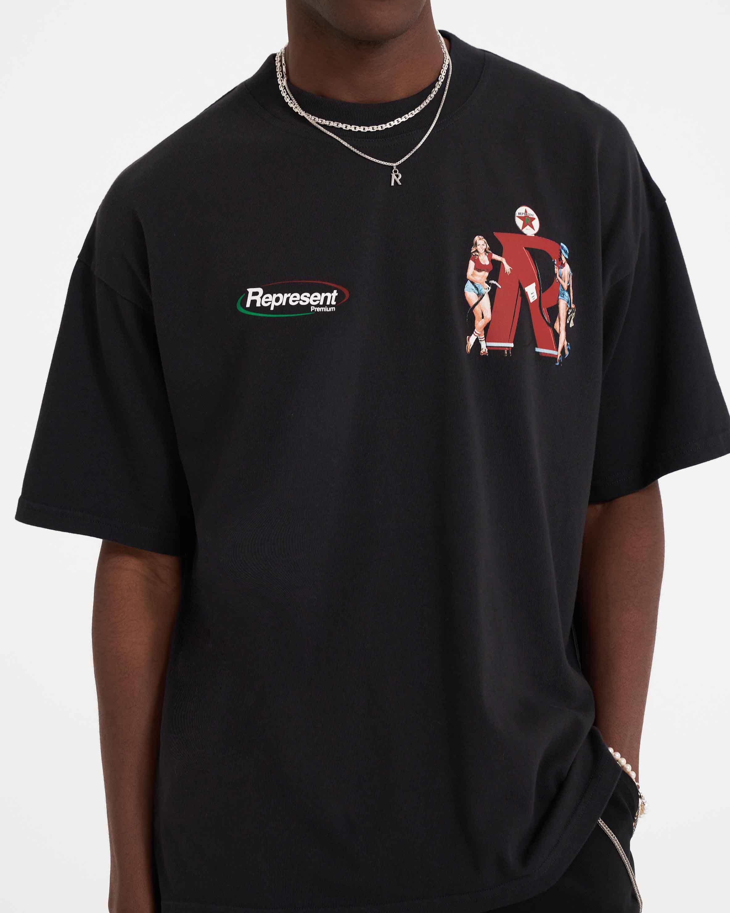 Represent Premium T-Shirt - Off Black