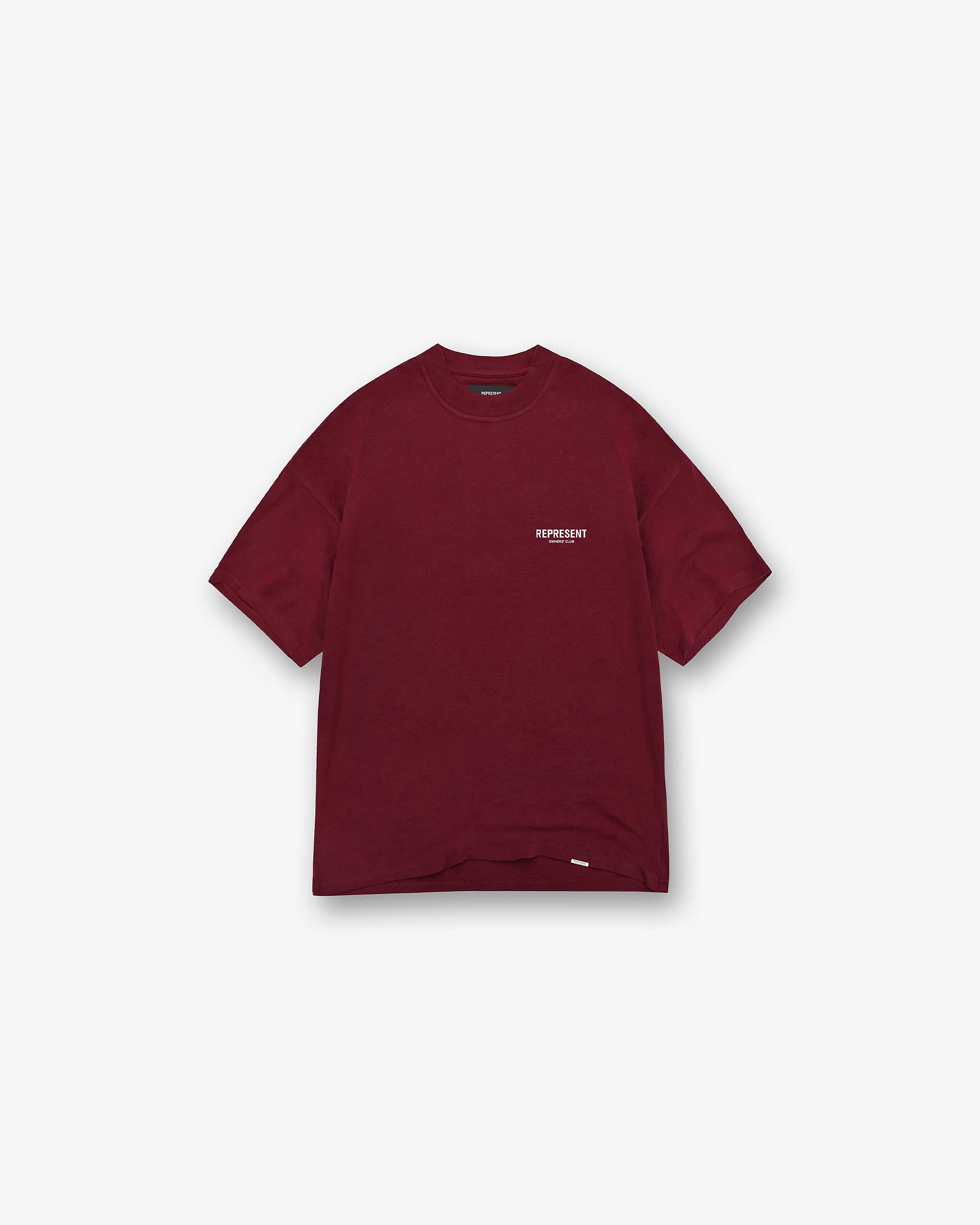 Represent Owners Club T-Shirt - Maroon
