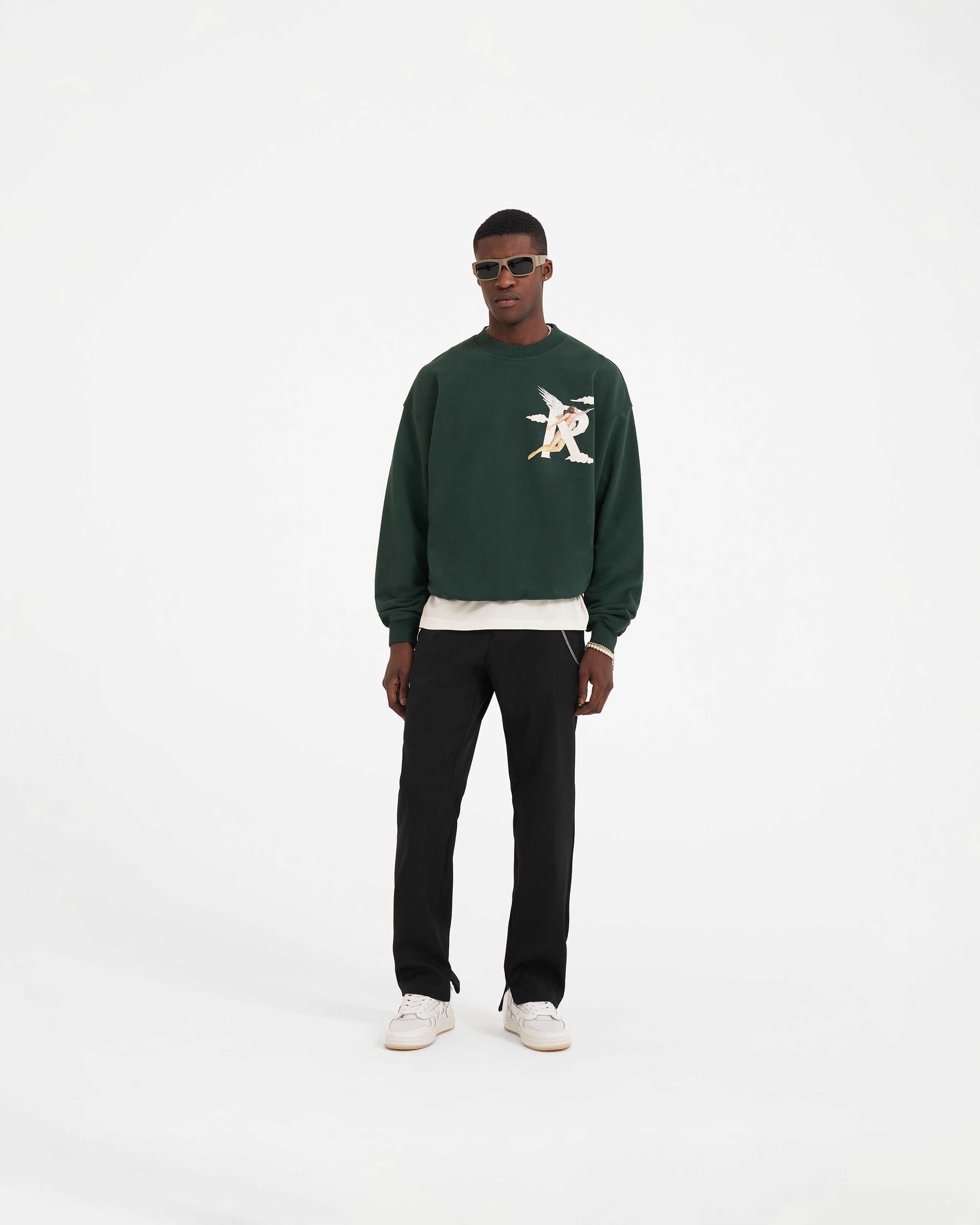 Storms in Heaven Sweater Racing Green REPRESENT CLO