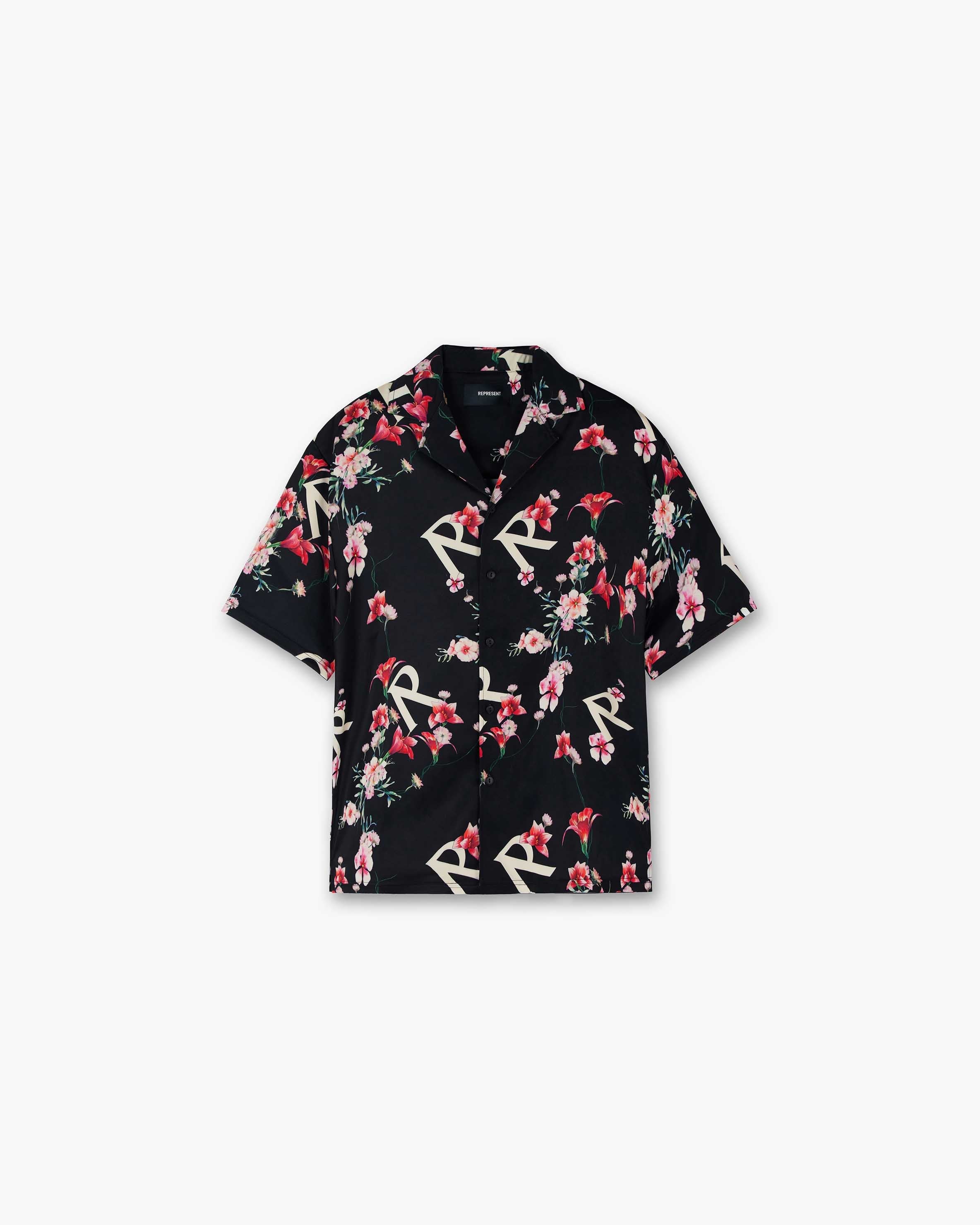 Floral Shirt | Black Shirts SS23 | Represent Clo