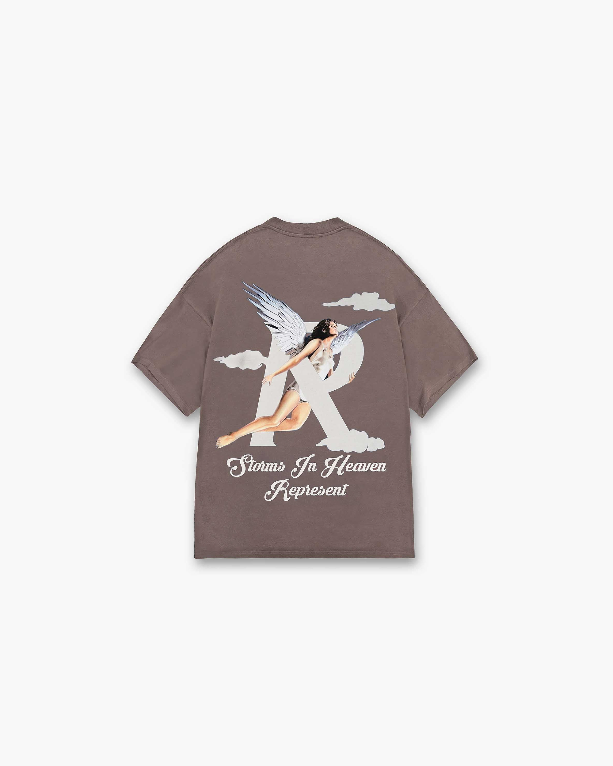 Storms In Heaven T-Shirt | Mushroom T-Shirts SS23 | Represent Clo