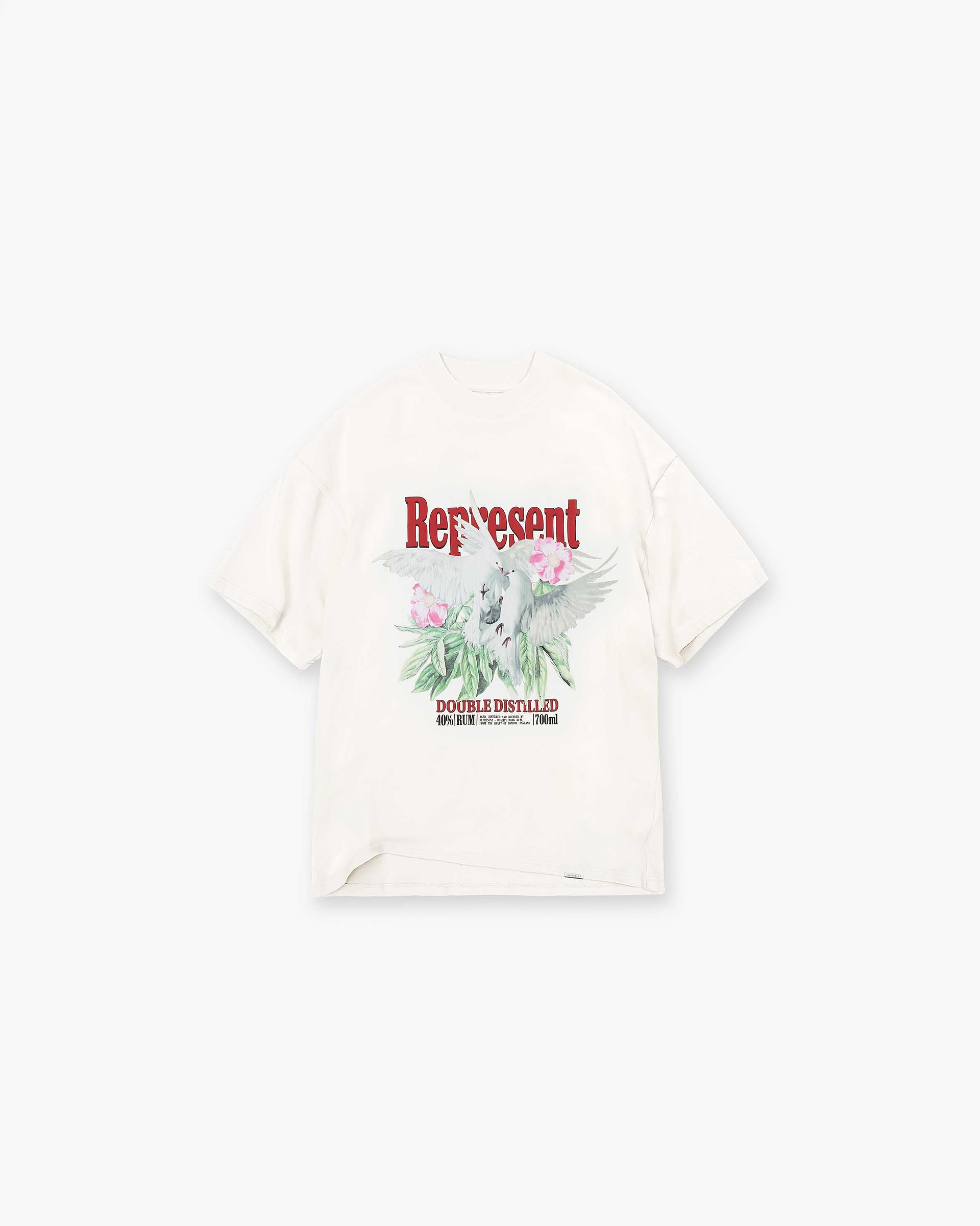 Double Distilled T-Shirt - Flat White