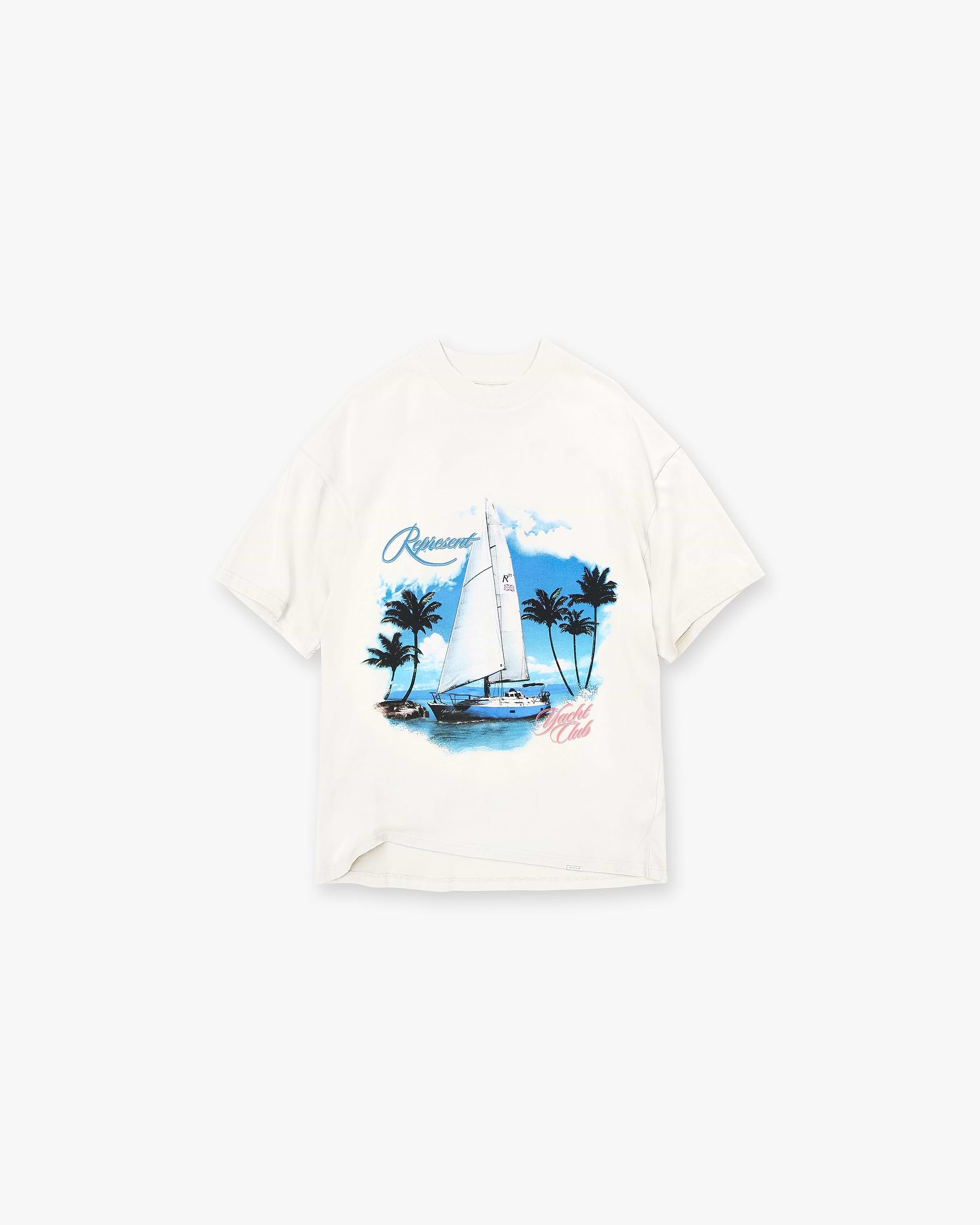 Yacht Club T-Shirt | Flat White T-Shirts SC23 | Represent Clo