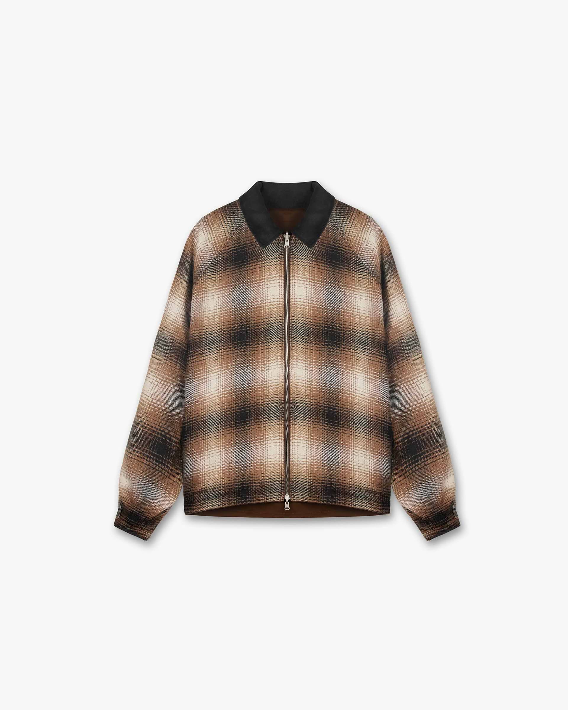 Reversible Work Shirt | Brown Shirting FW21 | Represent Clo