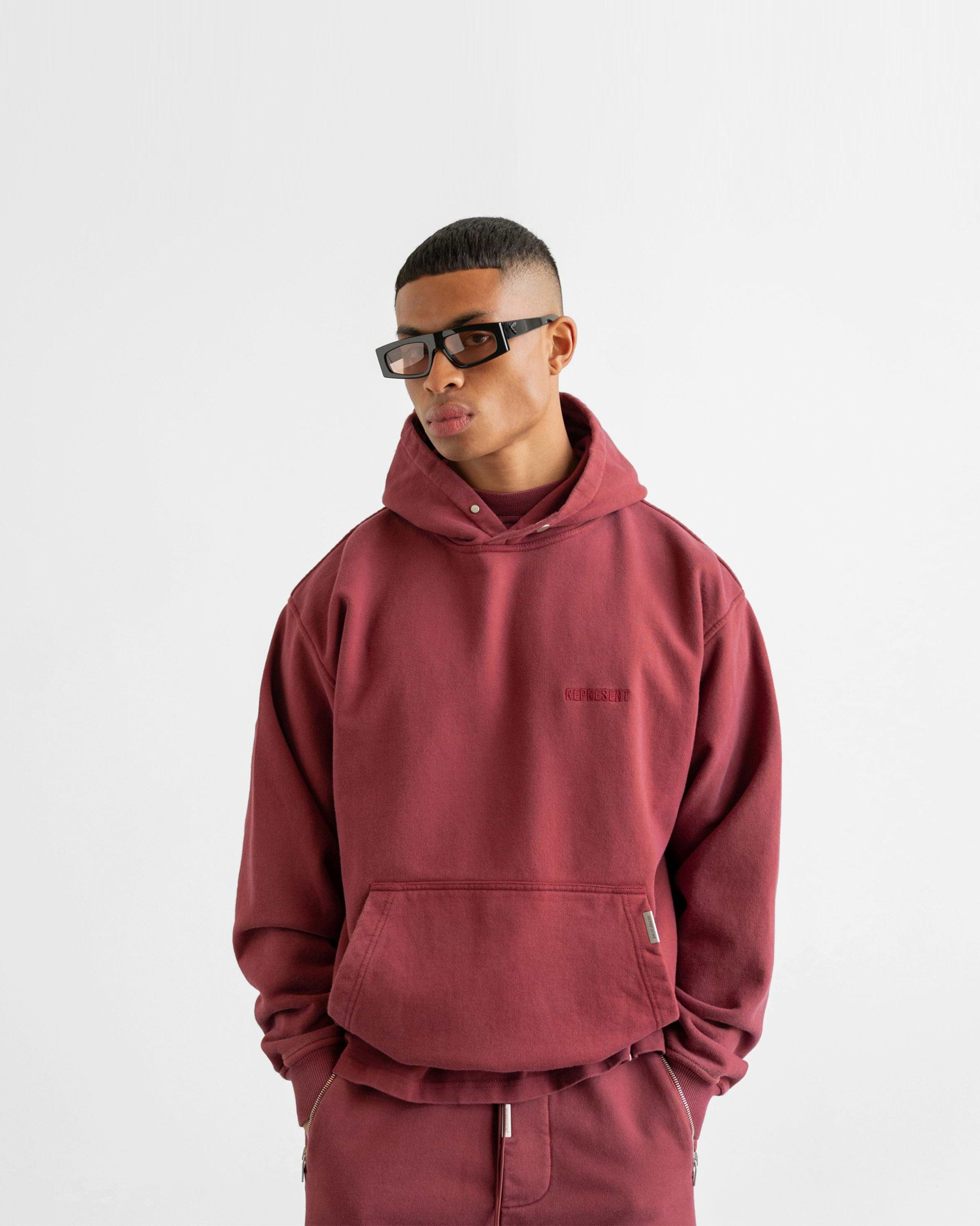 Represent new arrivals velour hoodie