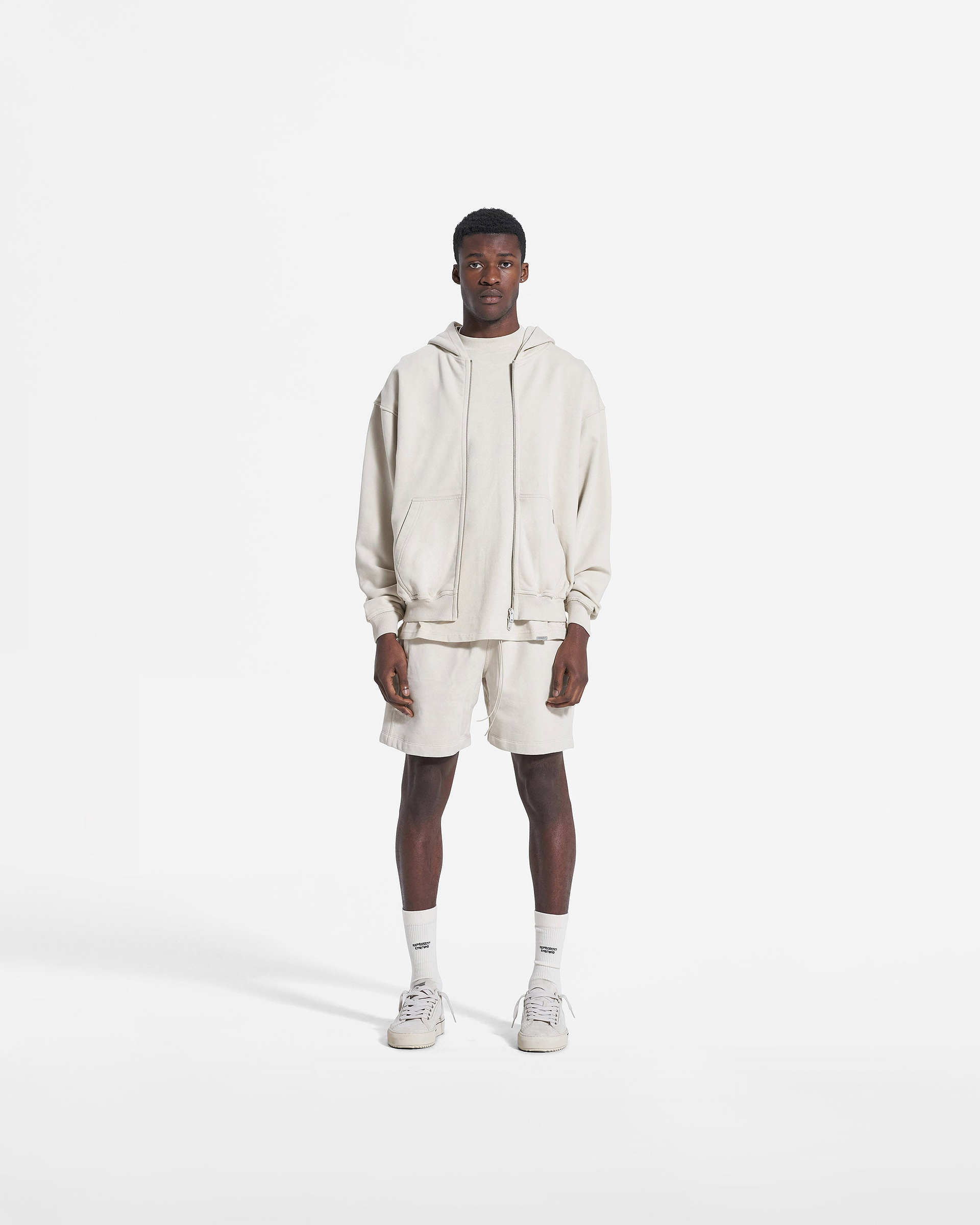 Blank Shorts - Vintage White