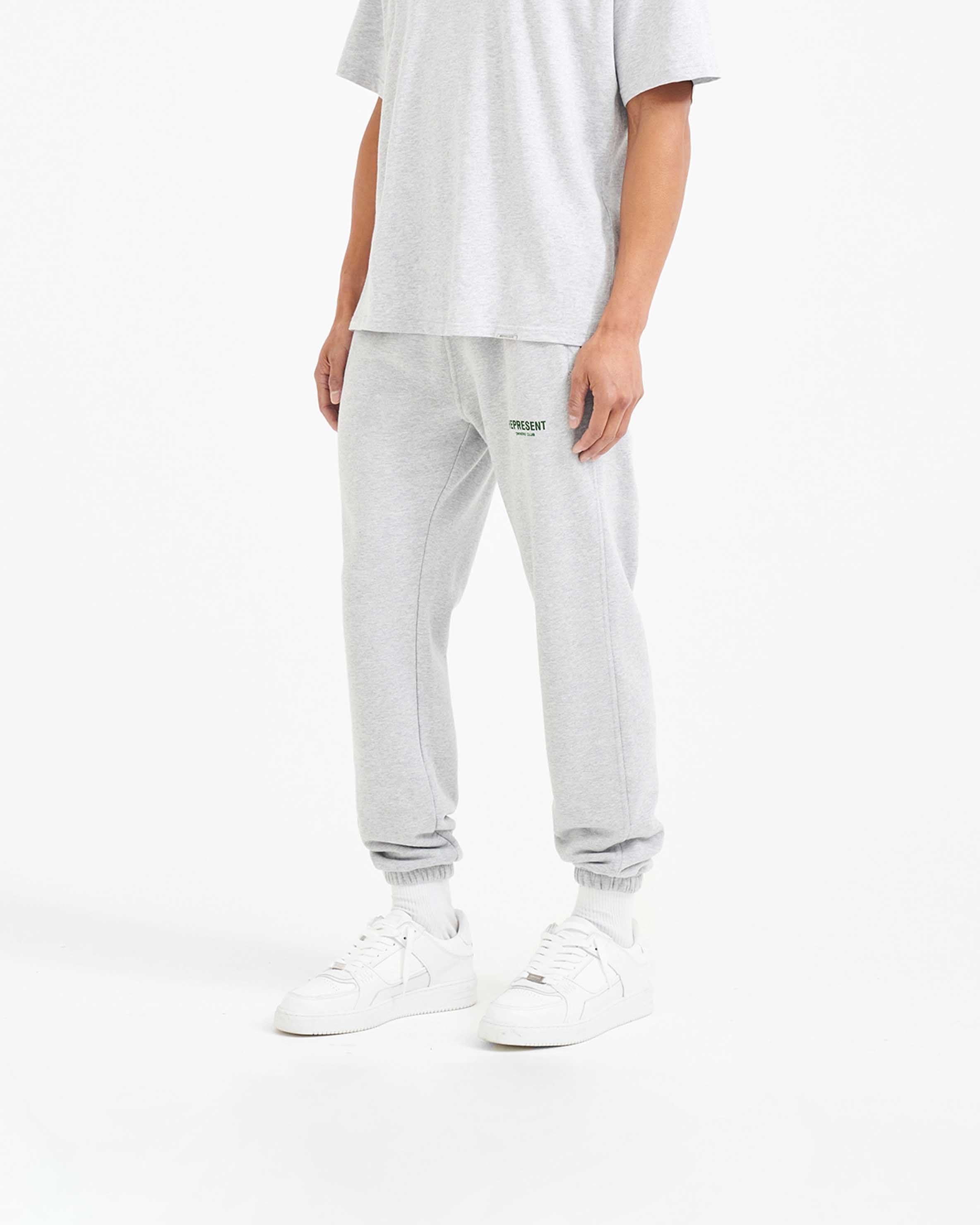 Ash green nike sweatpants deals