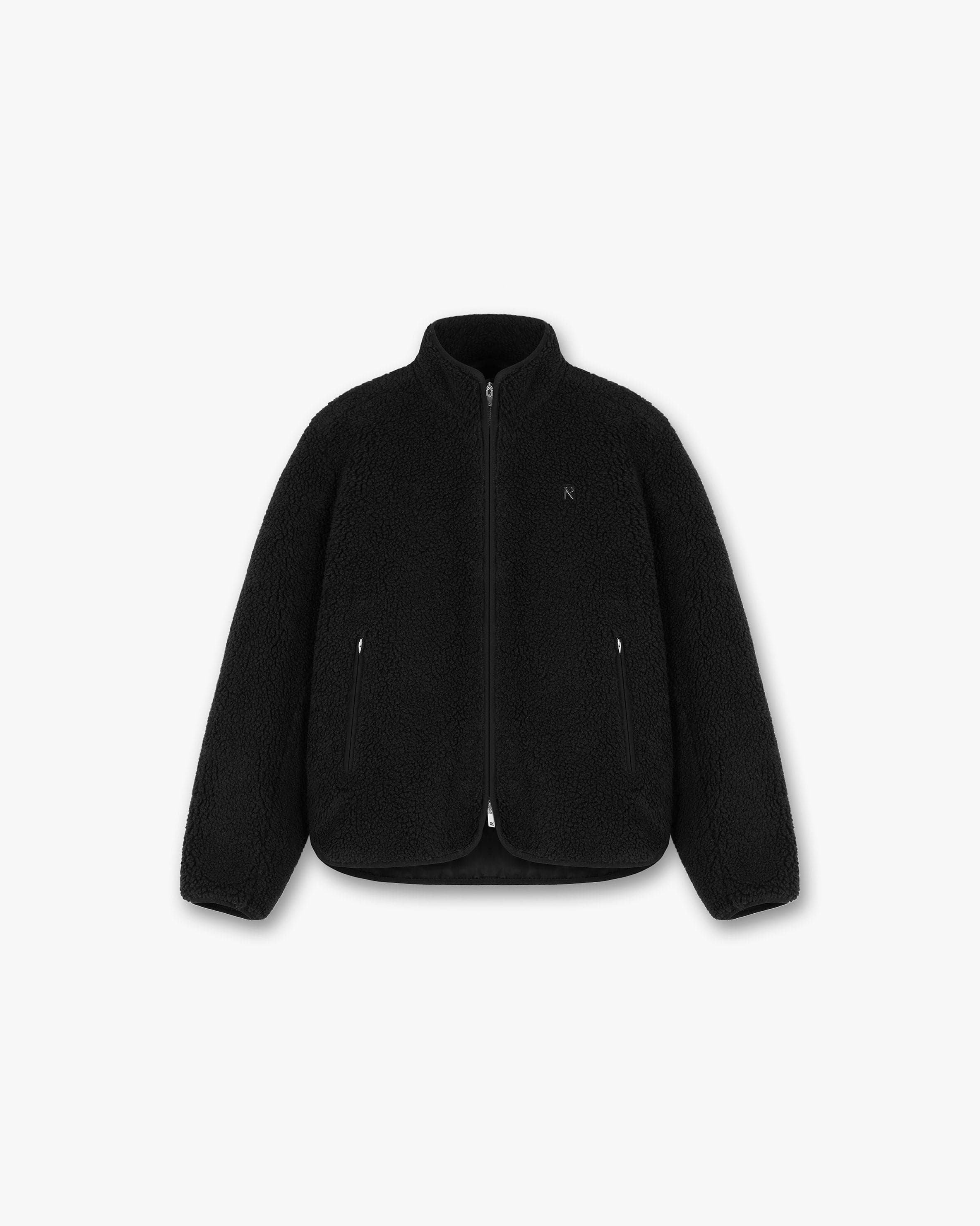 Fleece Zip Through Black REPRESENT CLO