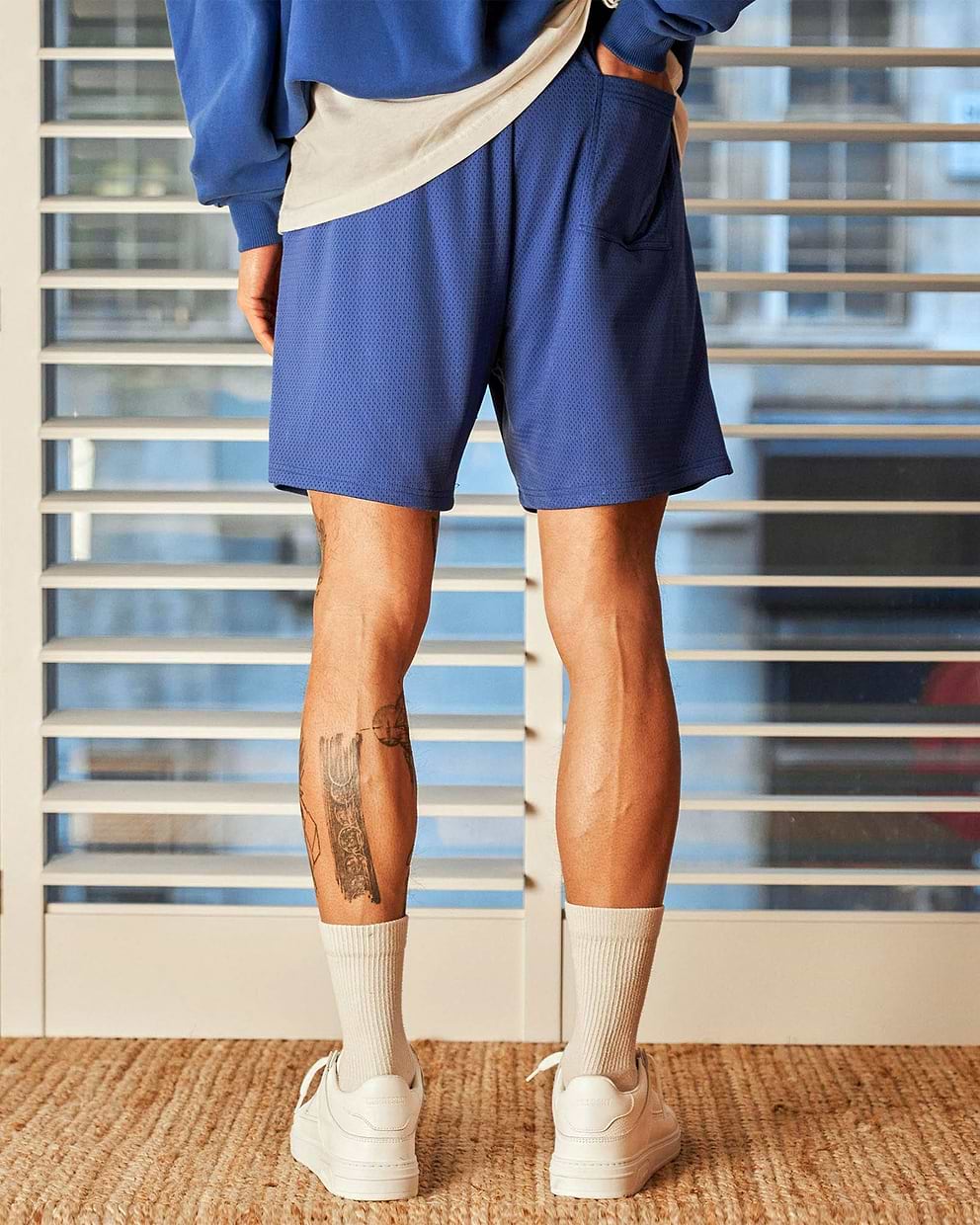Represent Owners Club Mesh Shorts | Cobalt Shorts | Represent ...
