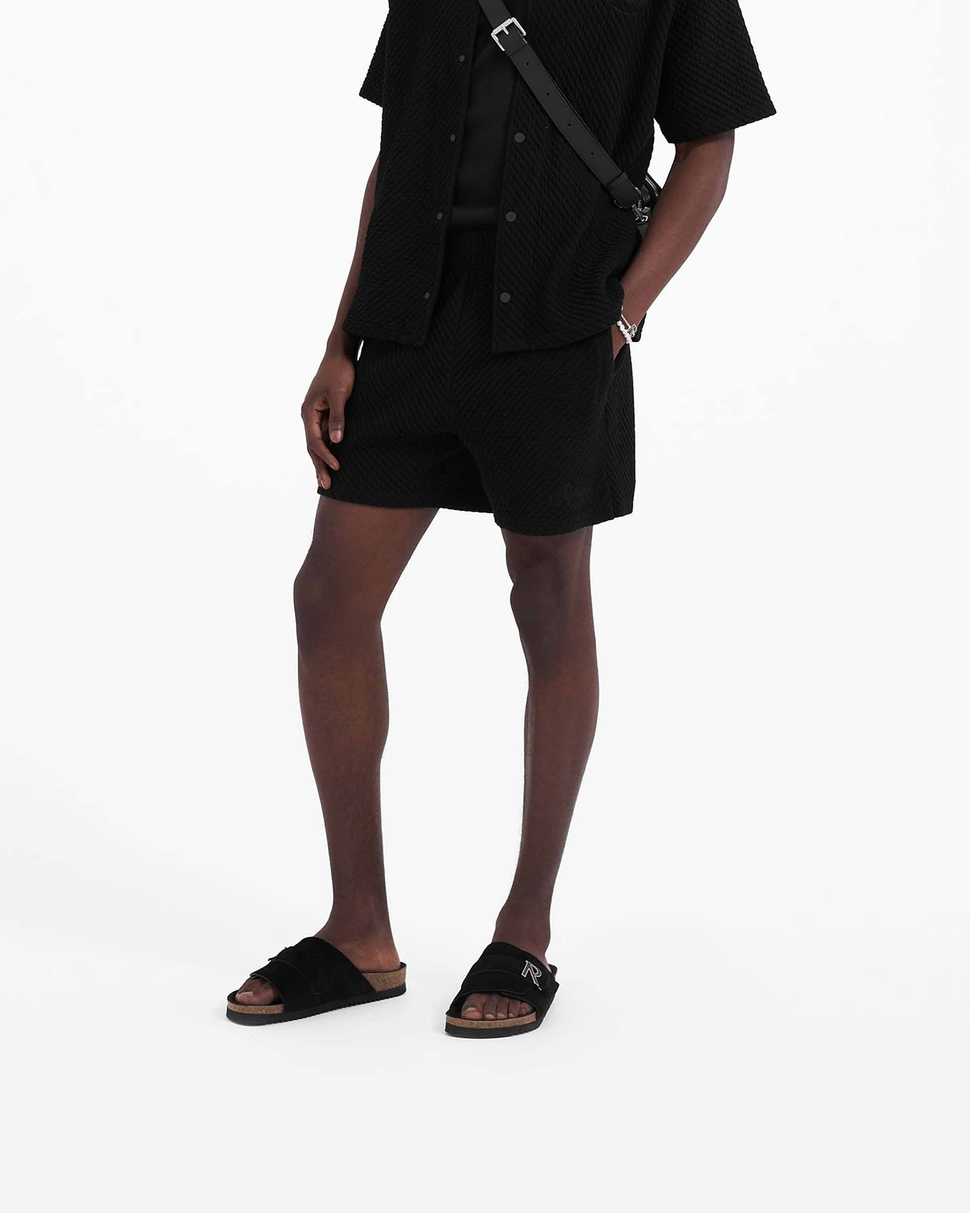 Ottoman Shorts - Black