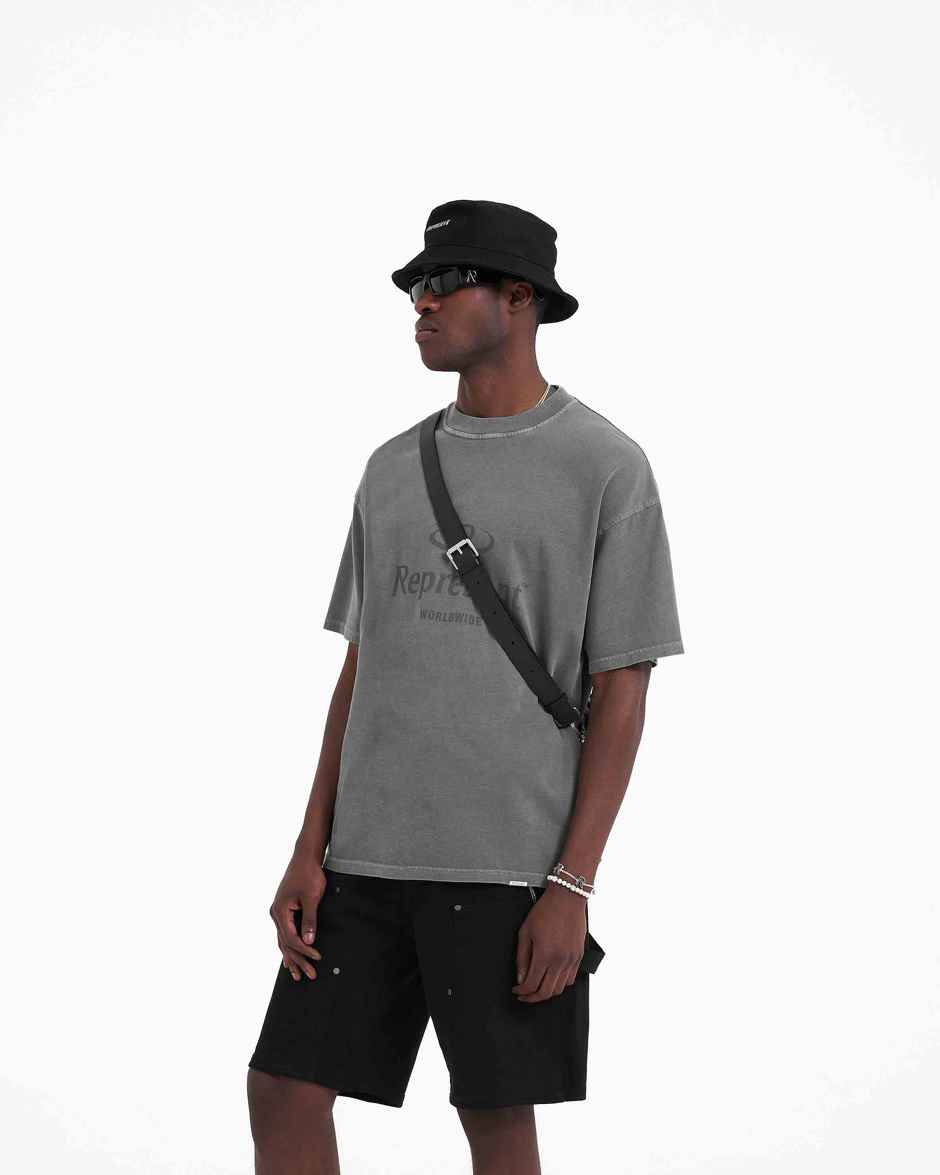 Worldwide T-Shirt - Ultimate Grey | REPRESENT CLO