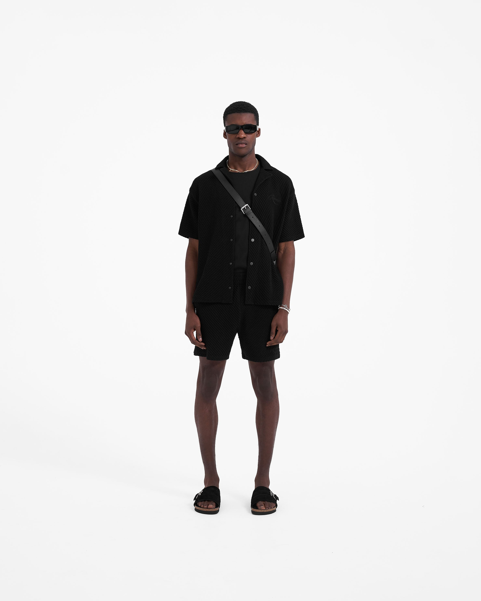 Ottoman Shorts - Black