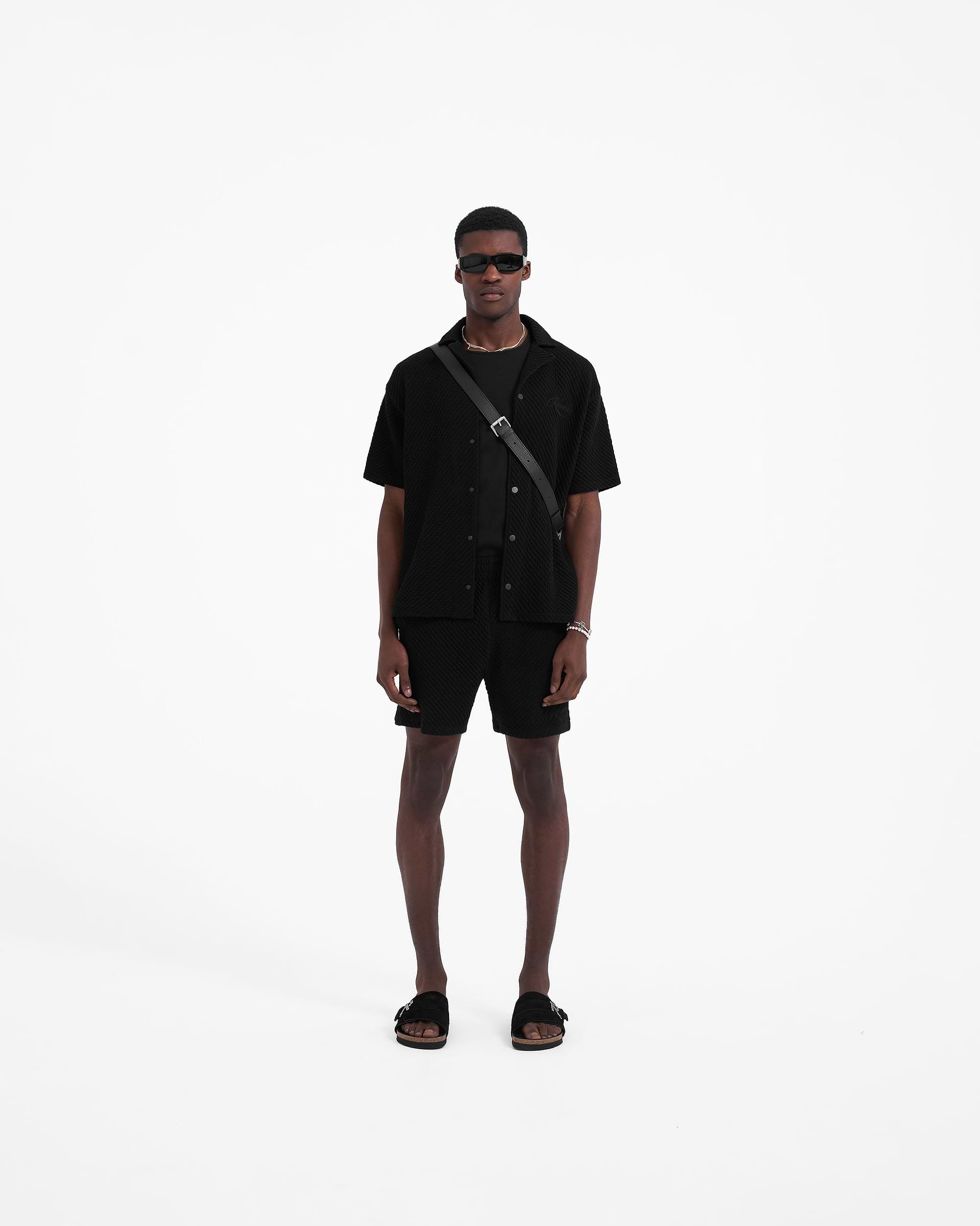 Ottoman Shorts - Black