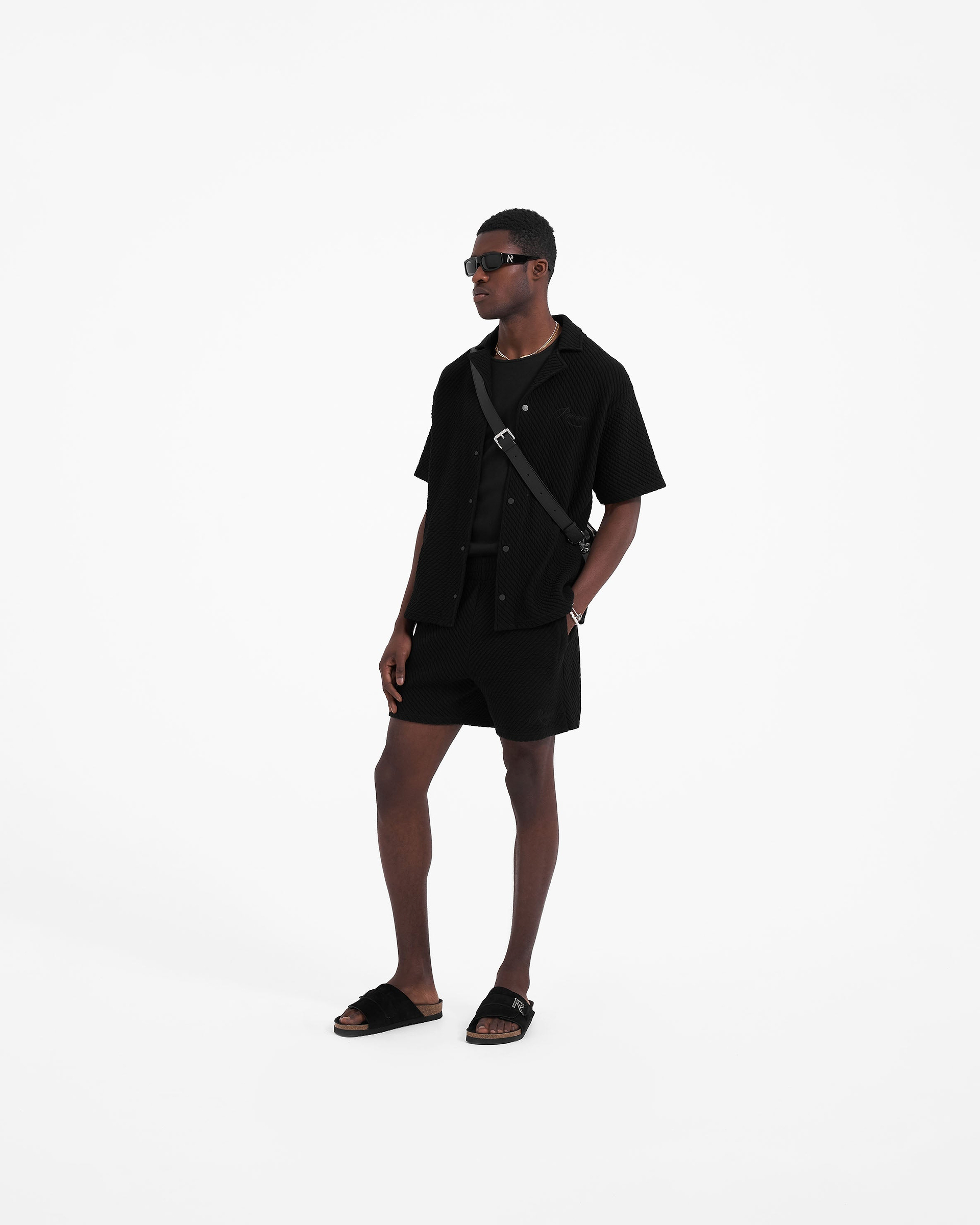 Ottoman Shorts - Black