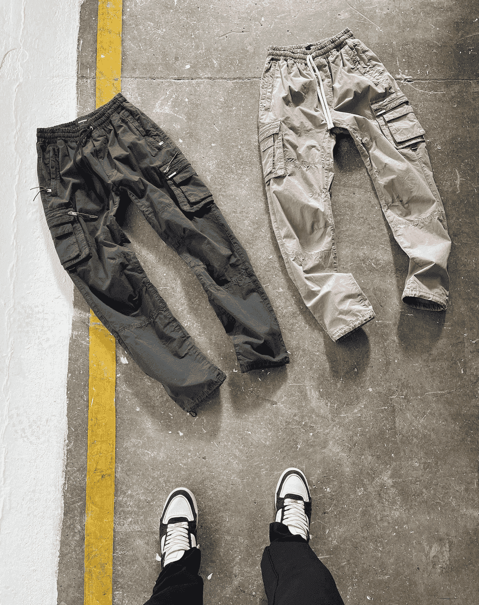 Clothings - New Streetwear Cargo Pants Men's Jeans Casual Pants Elastic  Harun Pants Joggers Pants In Autumn And Spring Men Clothing (4-37 Asian  size XXL) : Buy Online at Best Price in