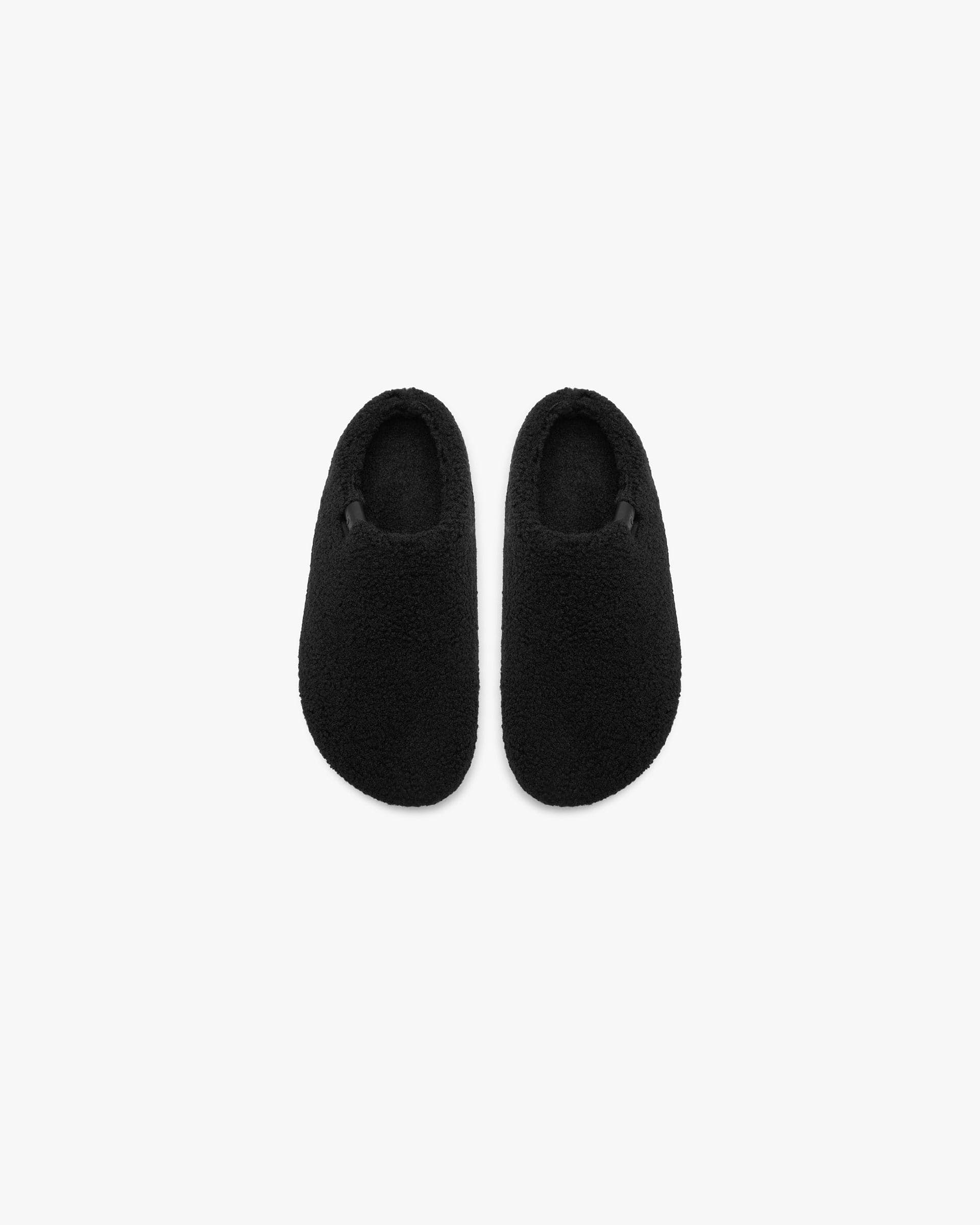 Fluffy Mule - Black