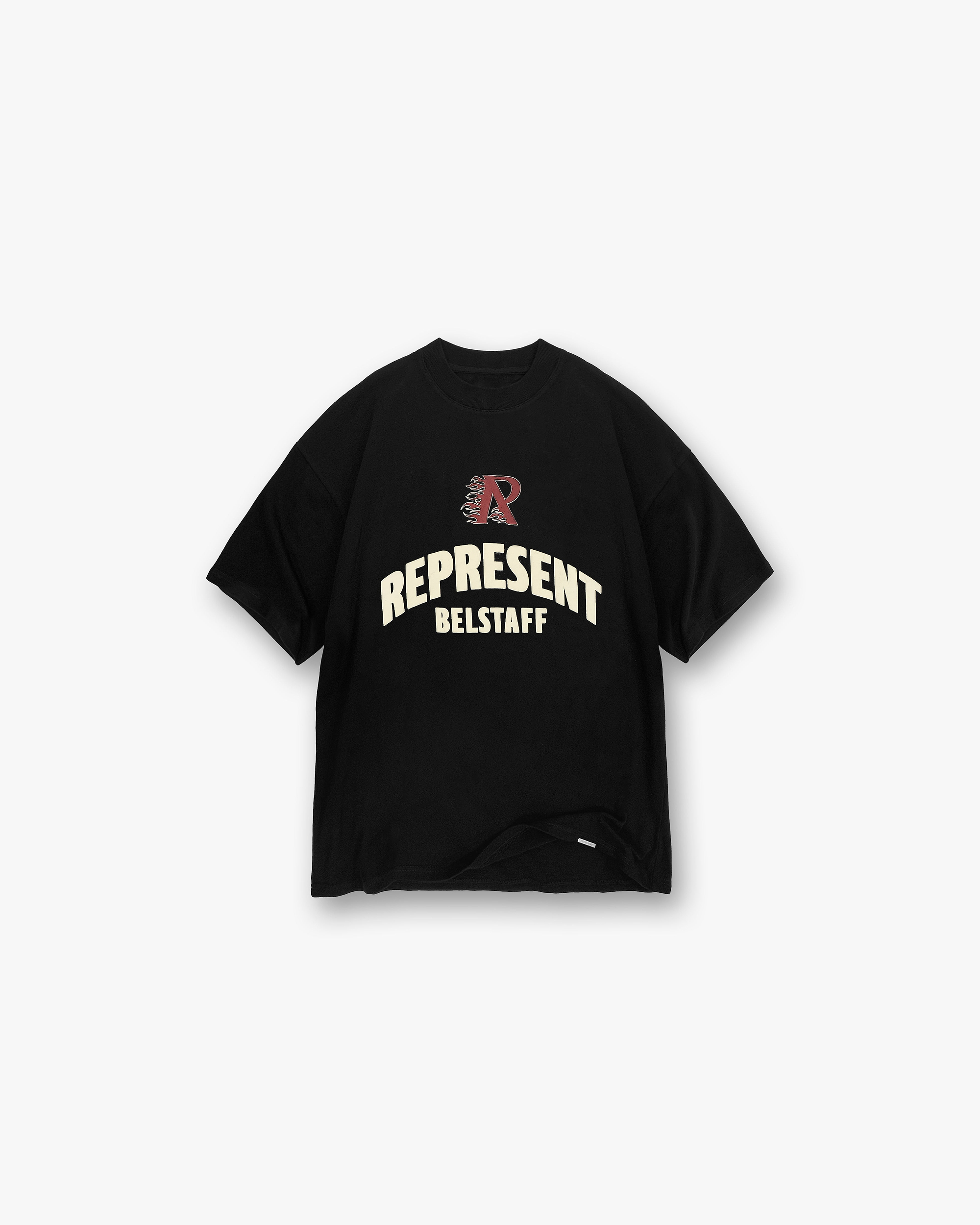 Represent X Belstaff Flame Phoenix T-Shirt - Black