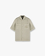 Short Sleeve Cotton Overshirt