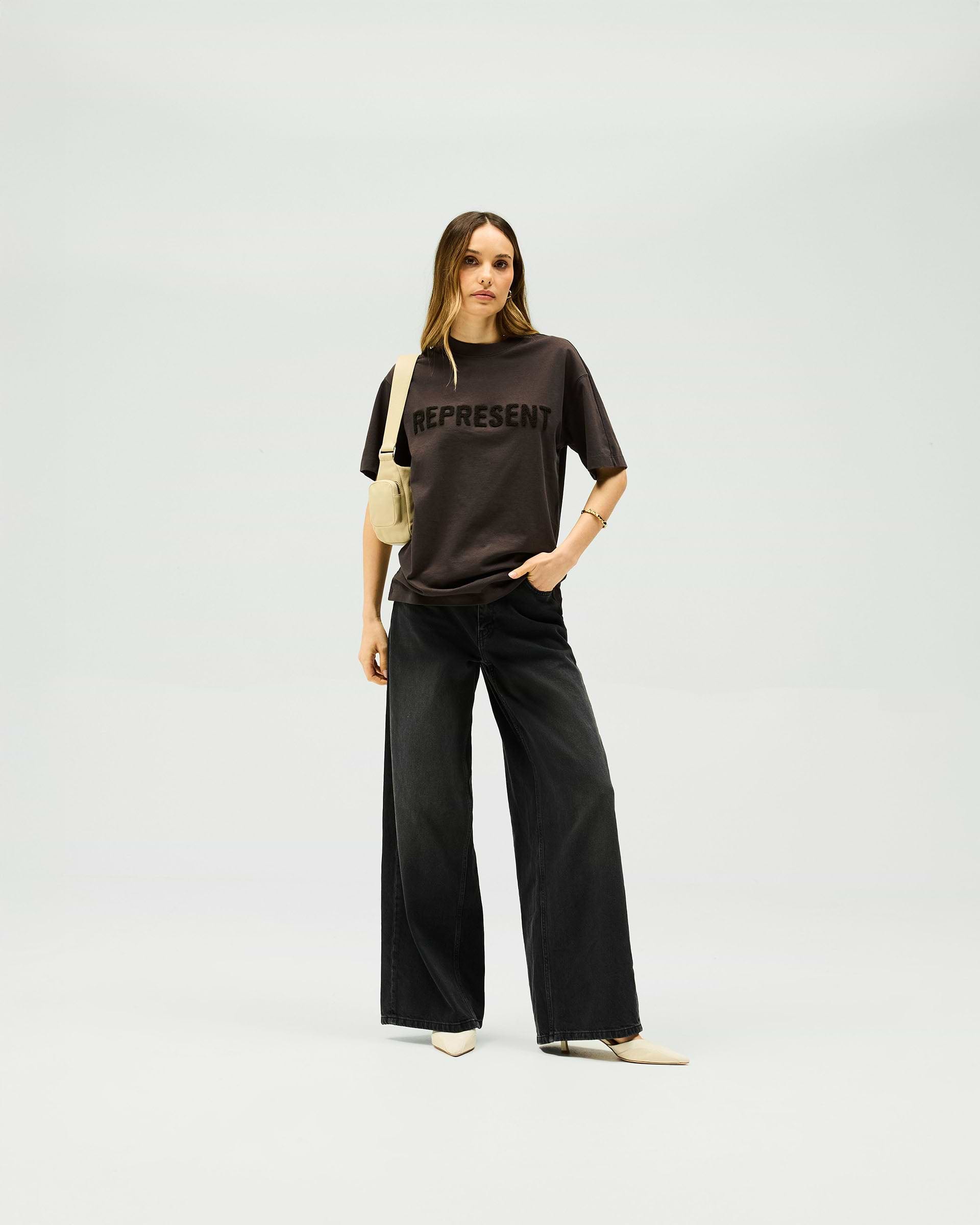 Owners Club Boyfriend T-Shirt - Black Coffee