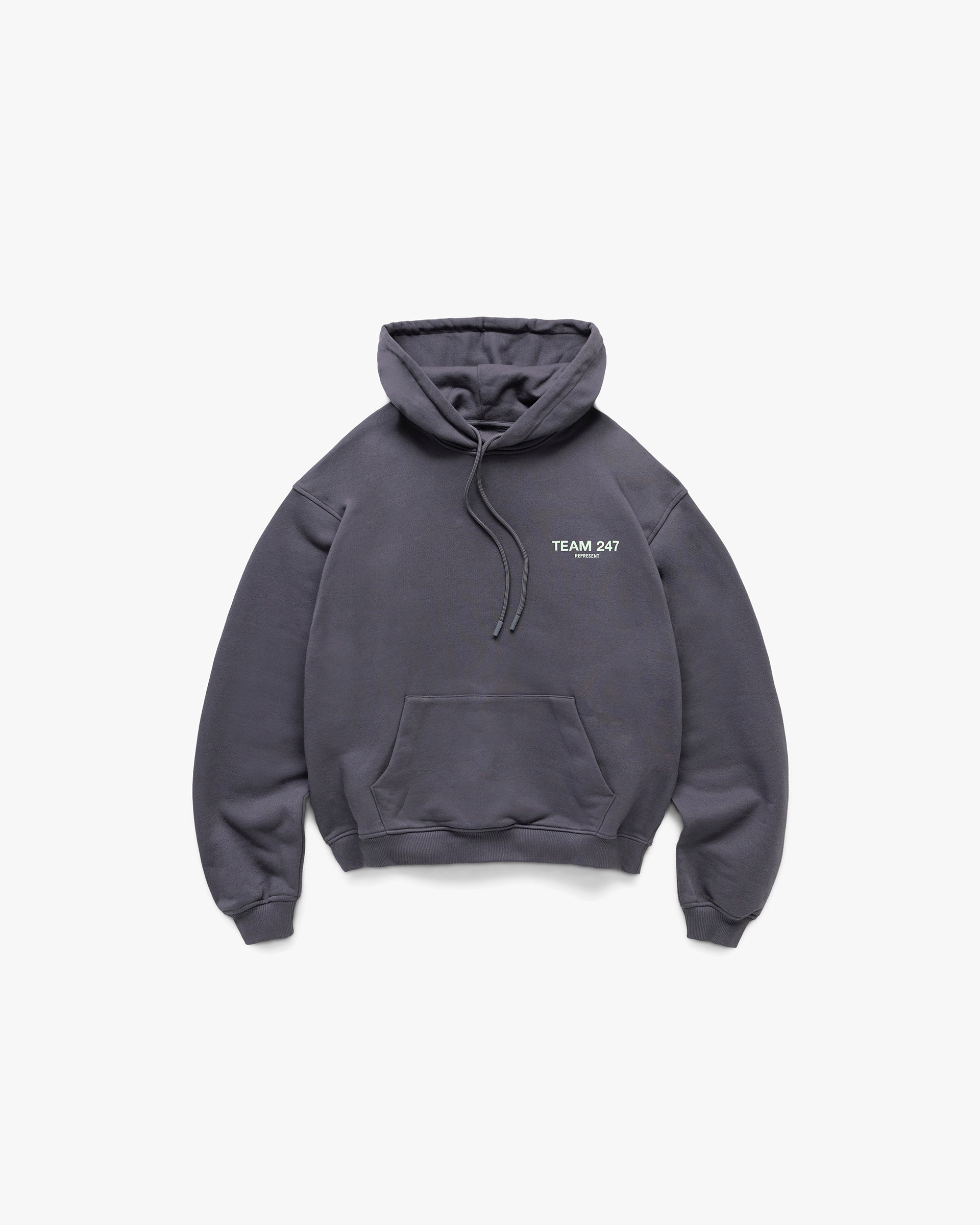 247 Team Oversized Hoodie - Graphene