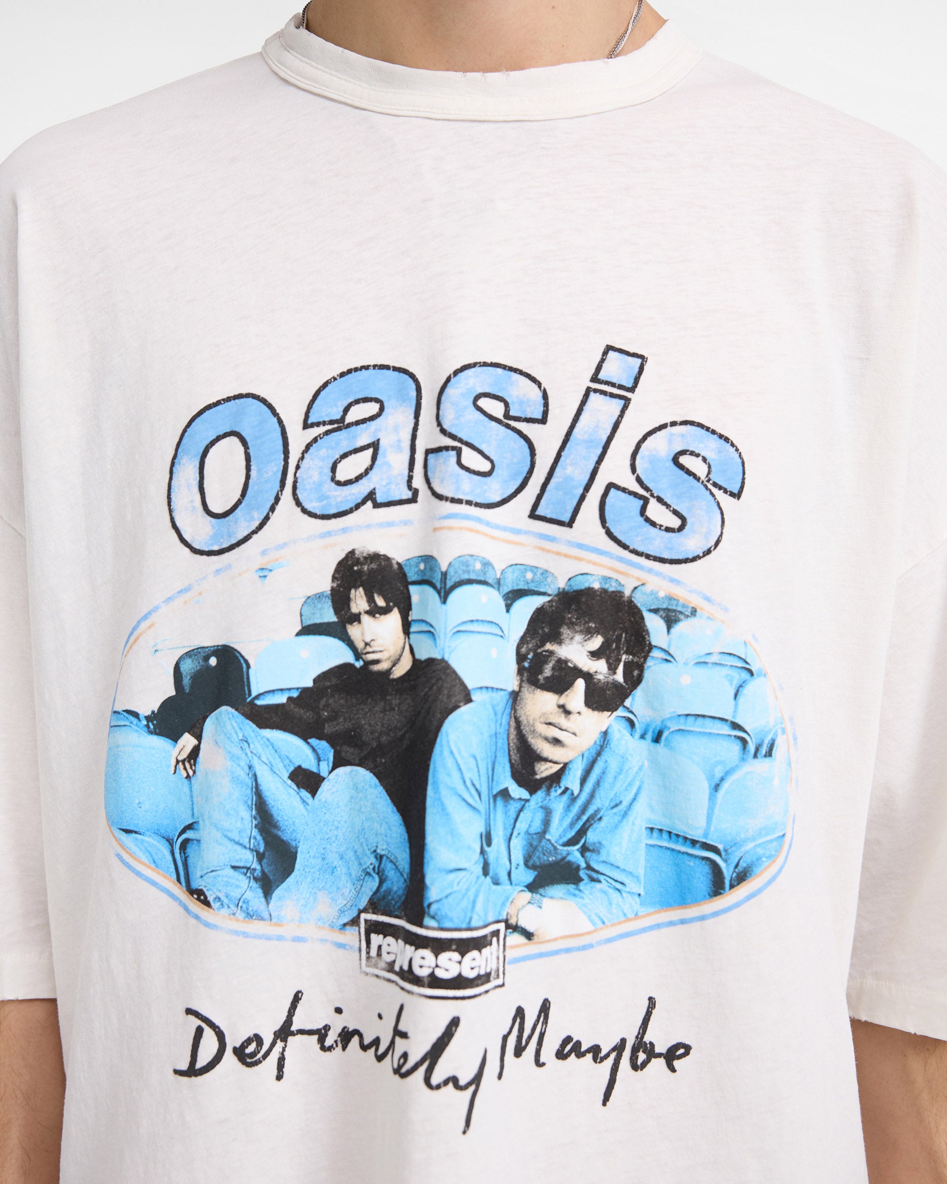 Represent X Oasis Maine Road T-Shirt | REPRESENT