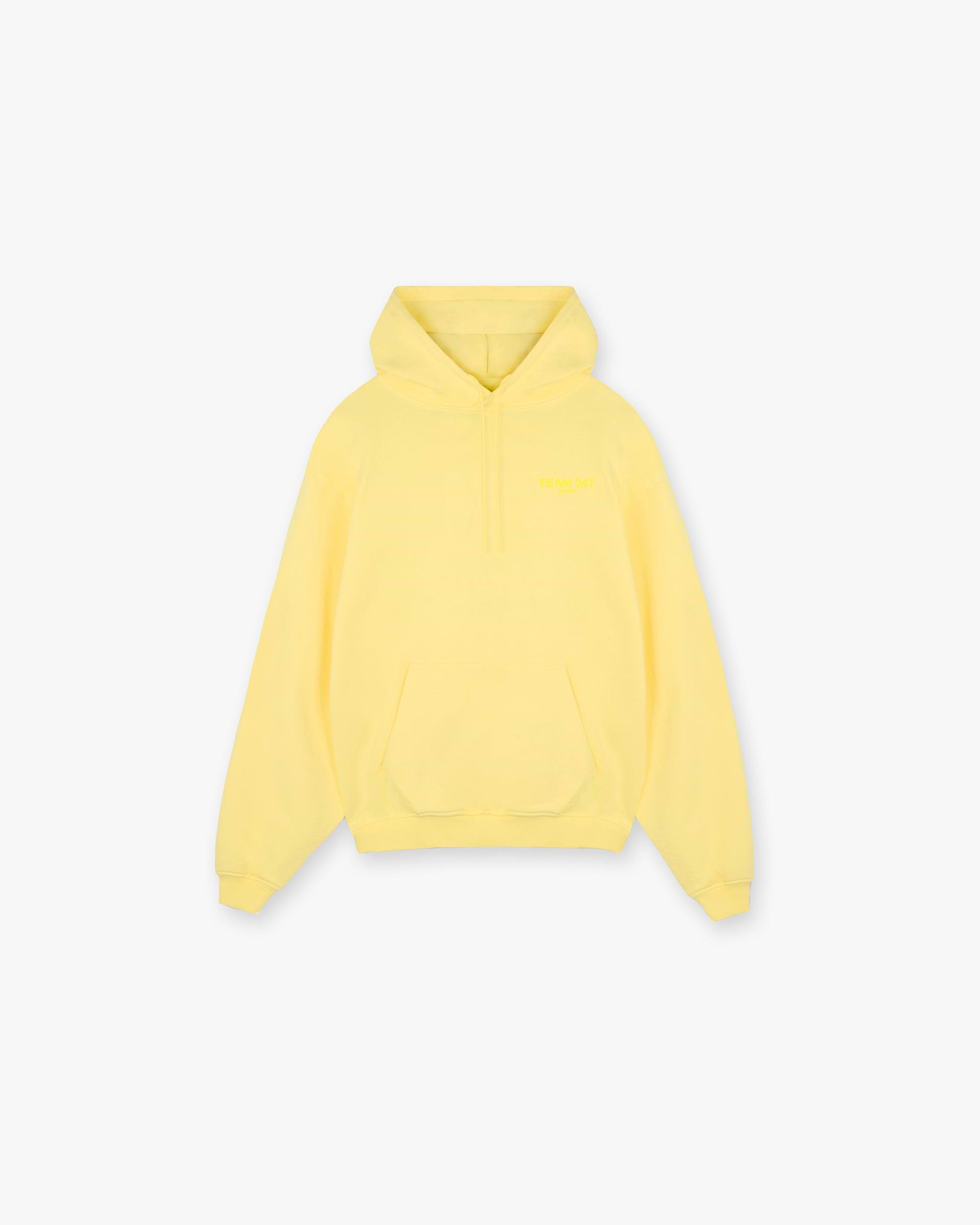 Team 247 Oversized Hoodie - Lemon