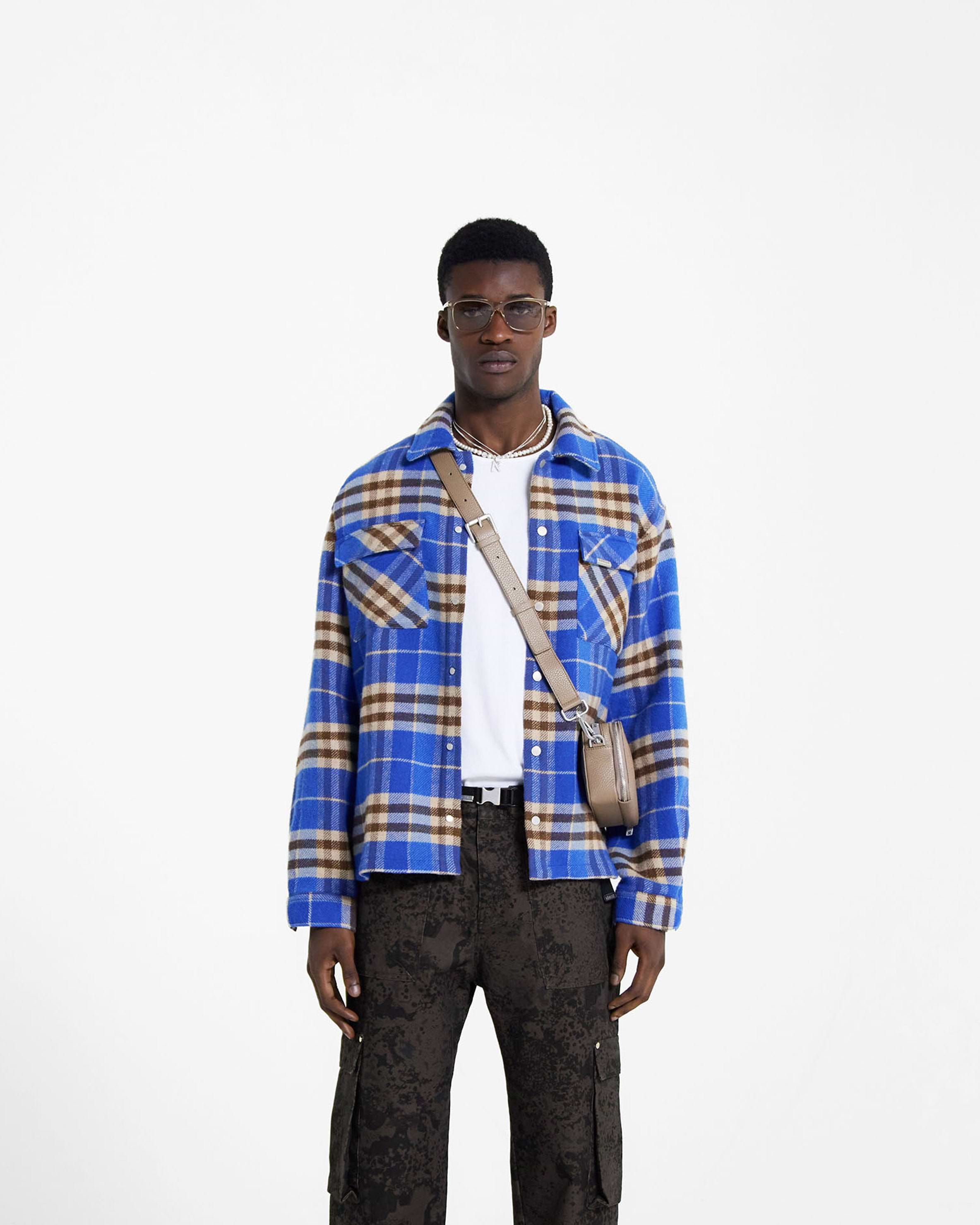 Flannel jacket online yellow