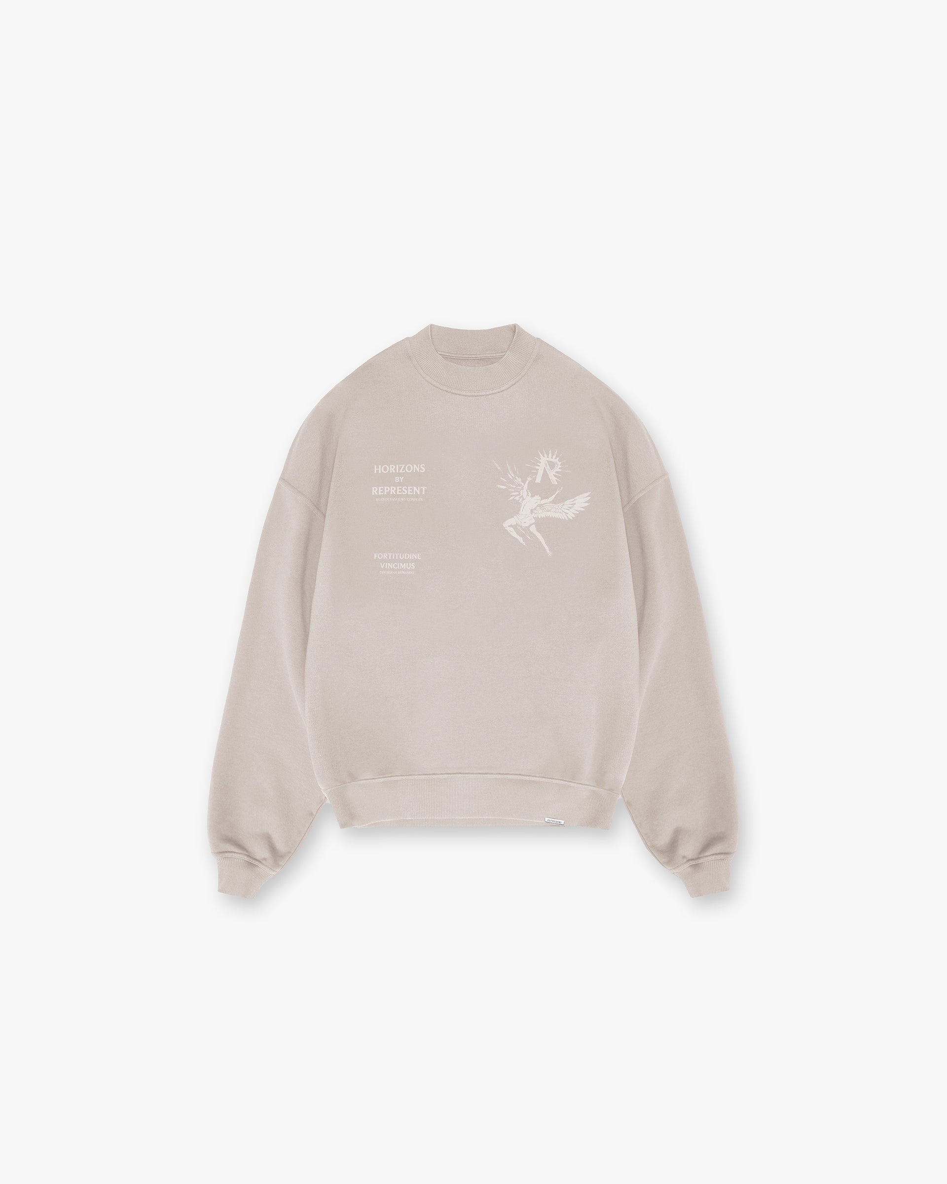 Crew neck clearance sweater streetwear