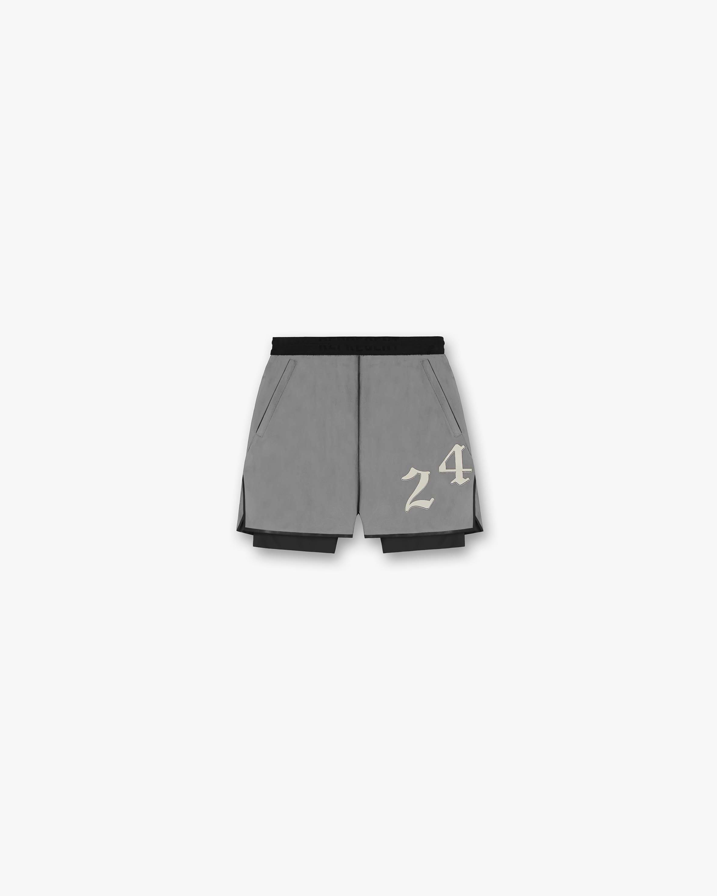 Vintage 247 2 in 1 Short | Grey | REPRESENT CLO