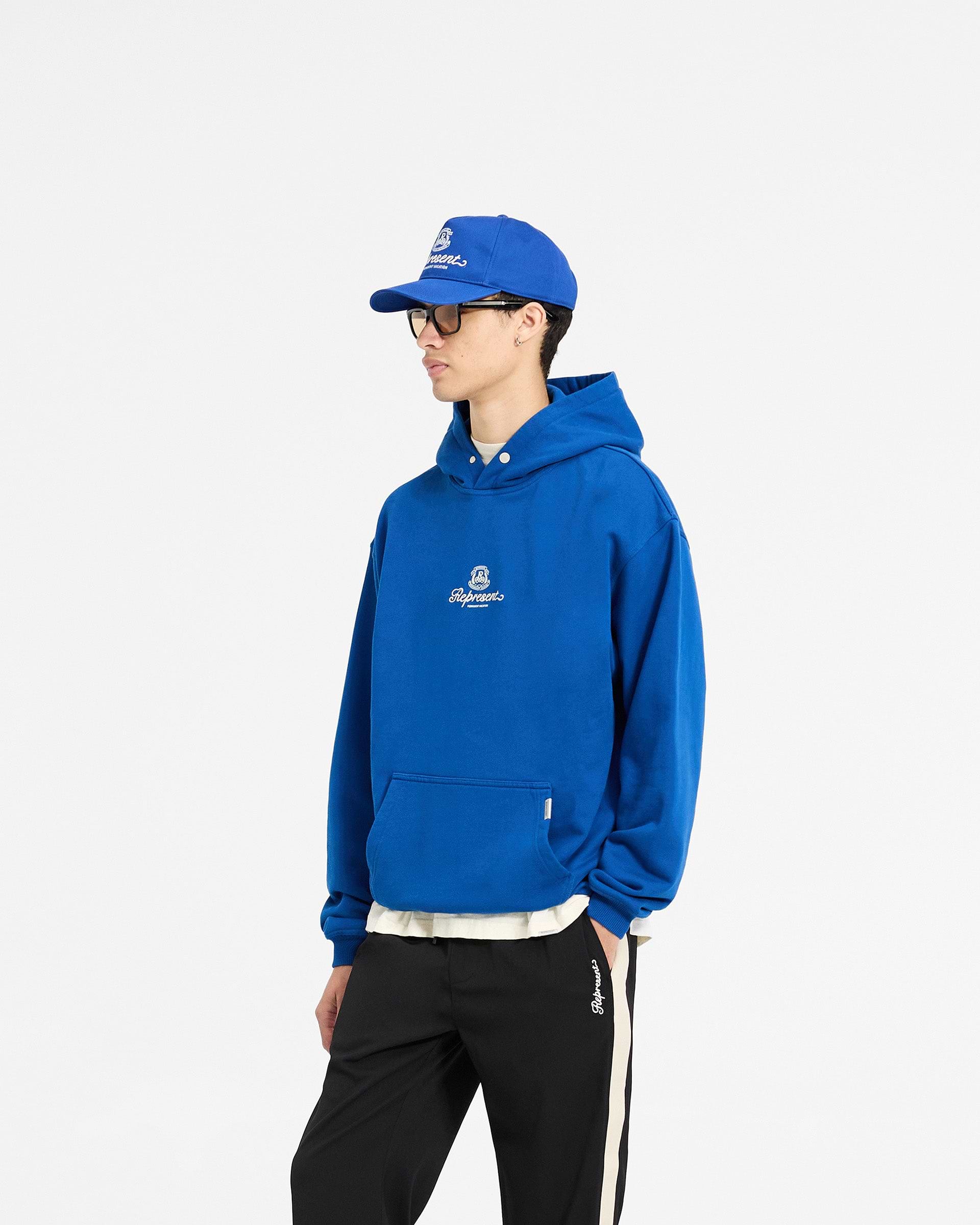 Permanent Vacation Hoodie - Royal Blue