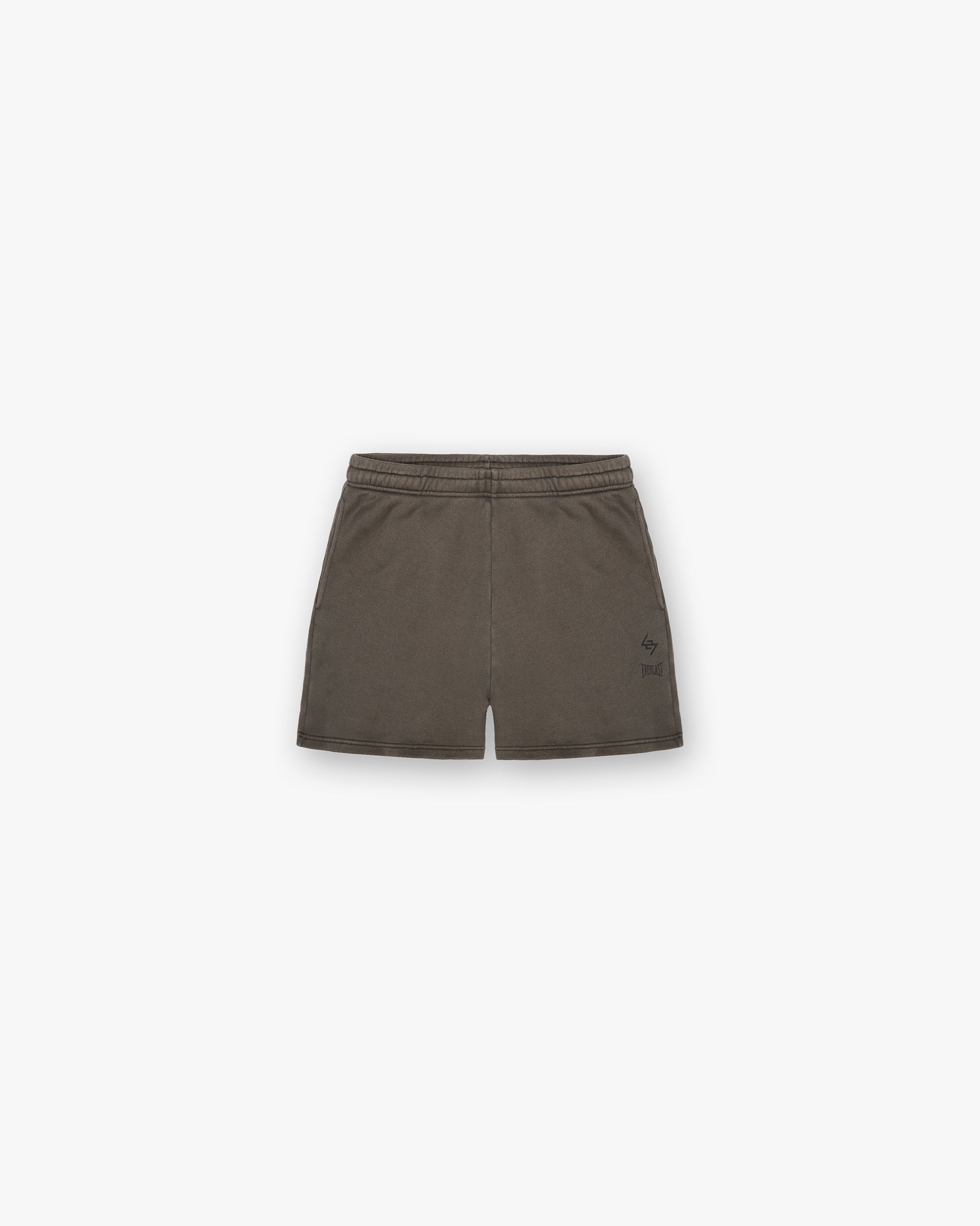 247 X Everlast Training Camp Jersey Shorts - Washed Brown