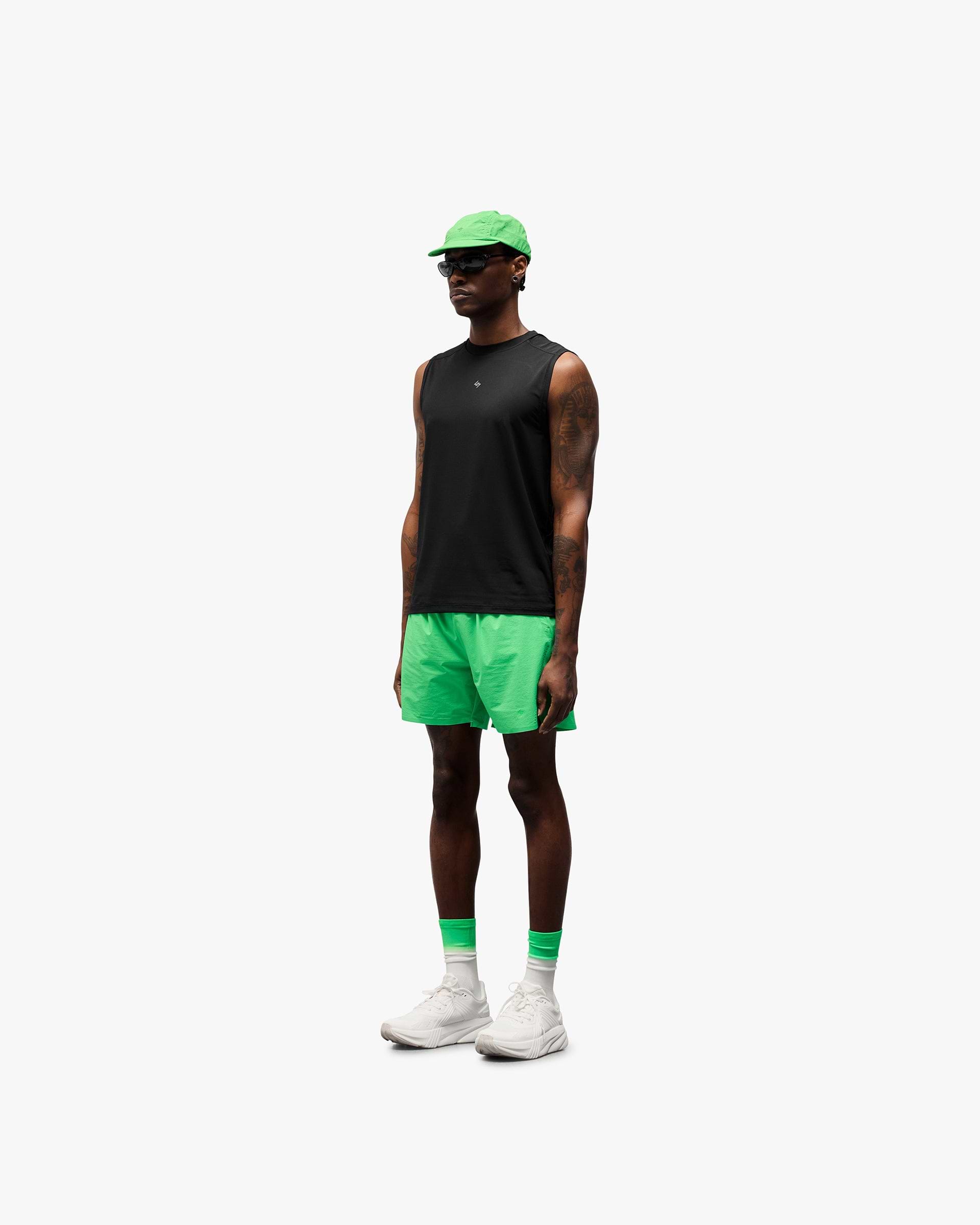 247 Contour Run Tank - Black