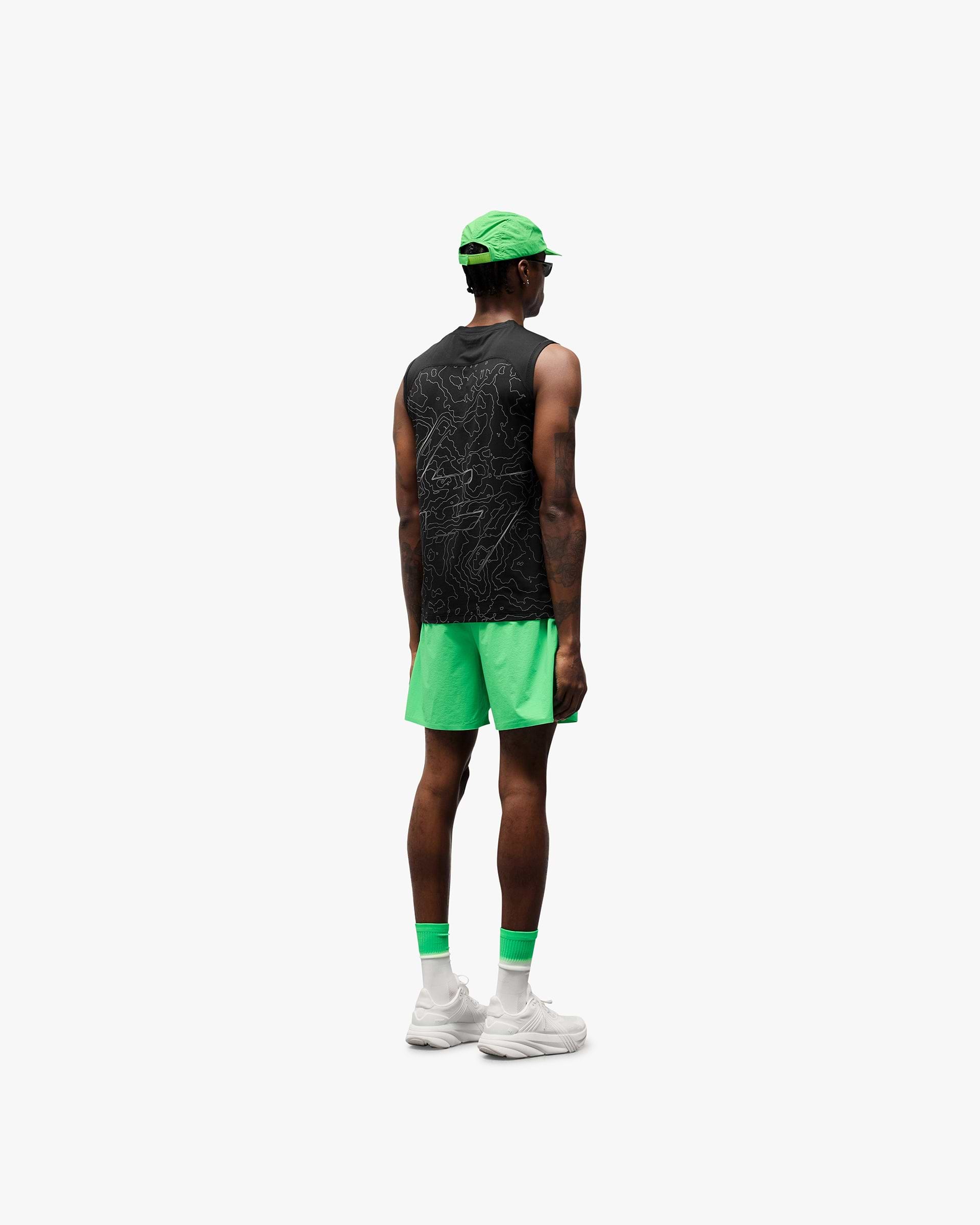 247 Contour Run Tank - Black