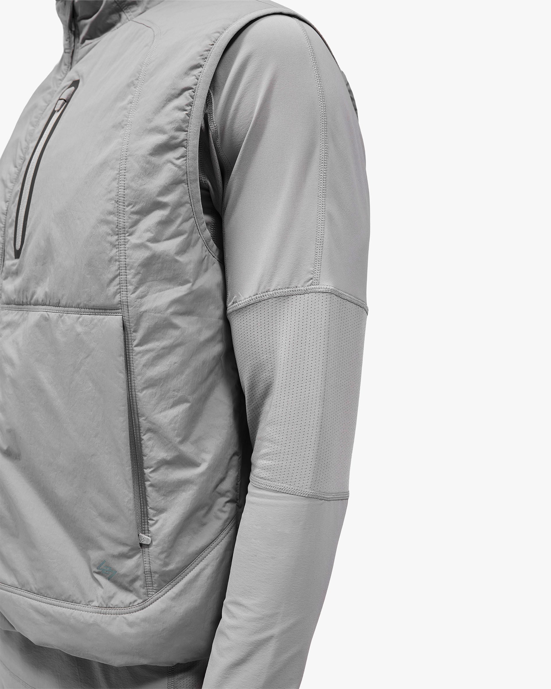 247 Run Gilet - Graphite Grey | REPRESENT