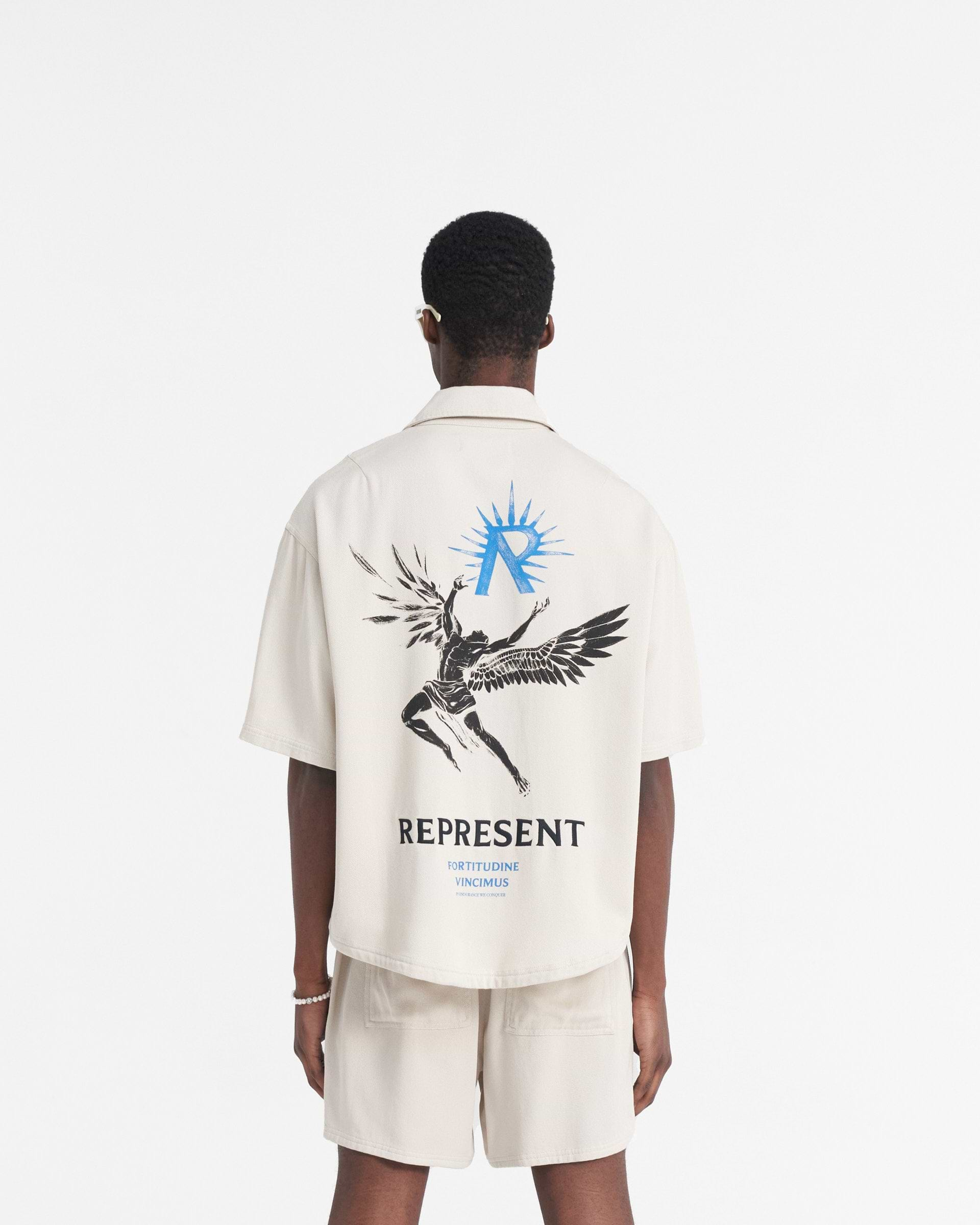 Icarus Short Sleeve Shirt - Off White