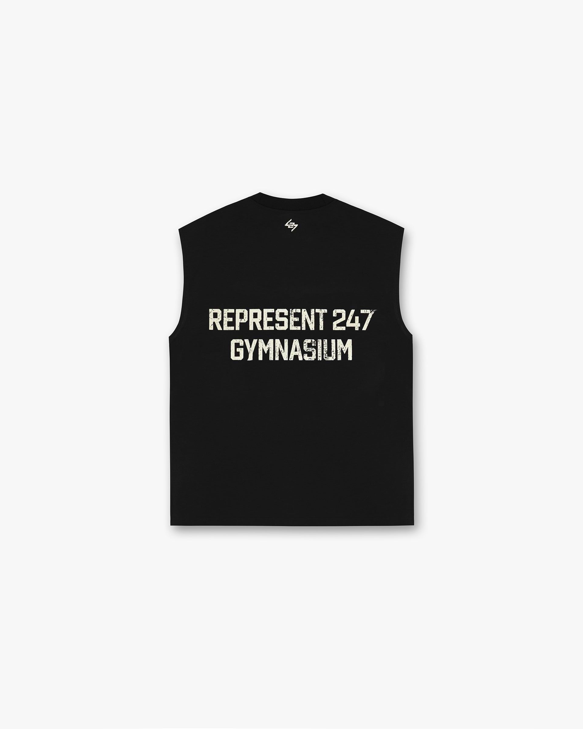 247 Gymnasium Tank - Off Black