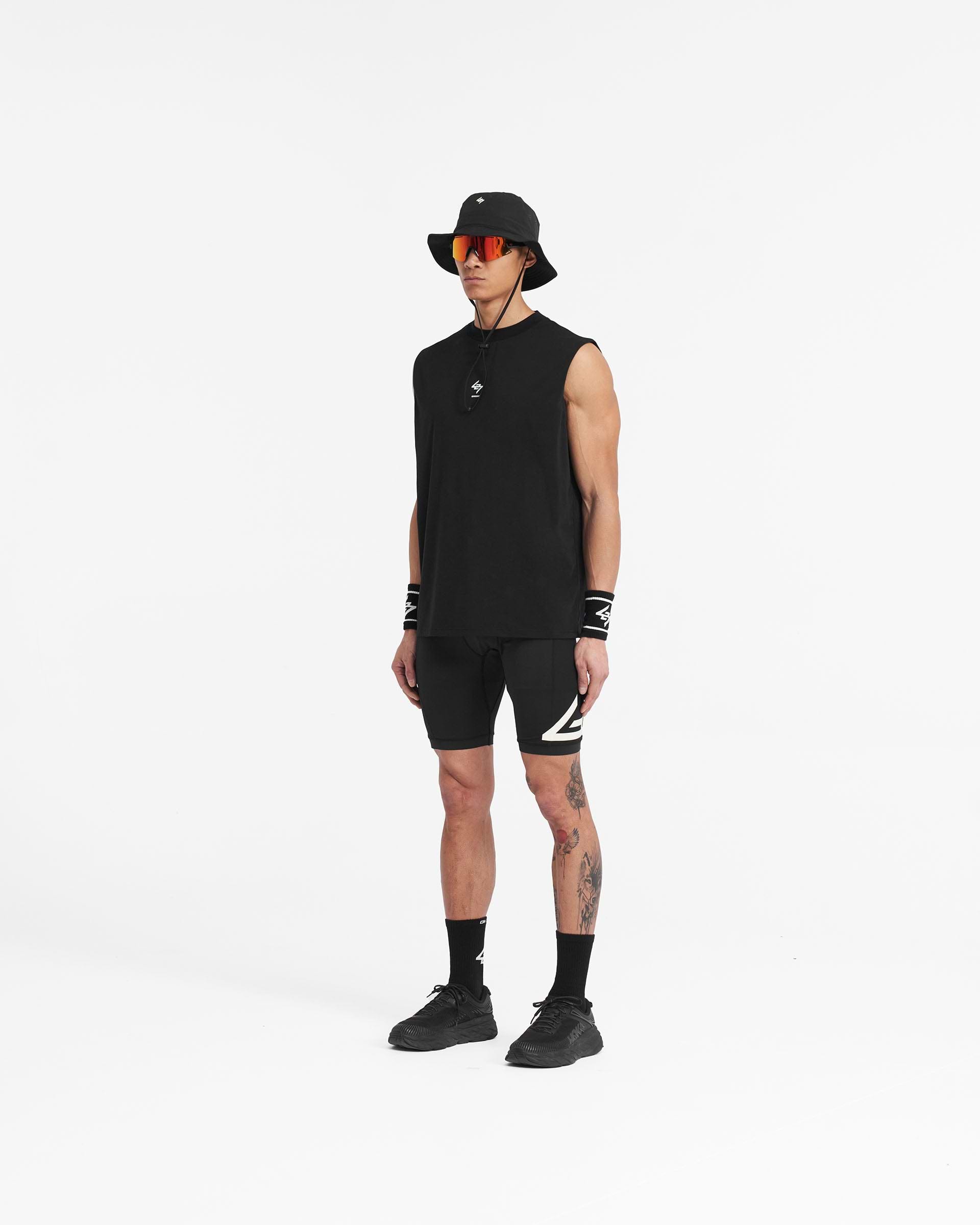 新品　KARRY American sleeve tank ブラック American sleeve tank - KARRY OFFICIAL ONLINE STORE