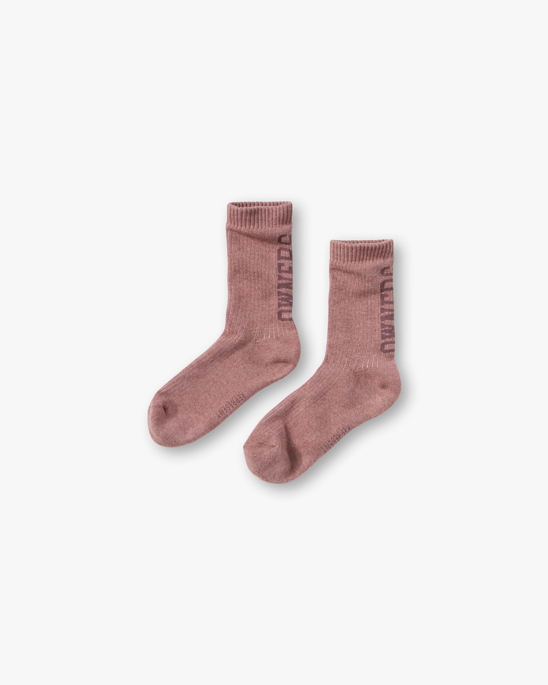 Represent Owners Club Socks - Smoked Rose