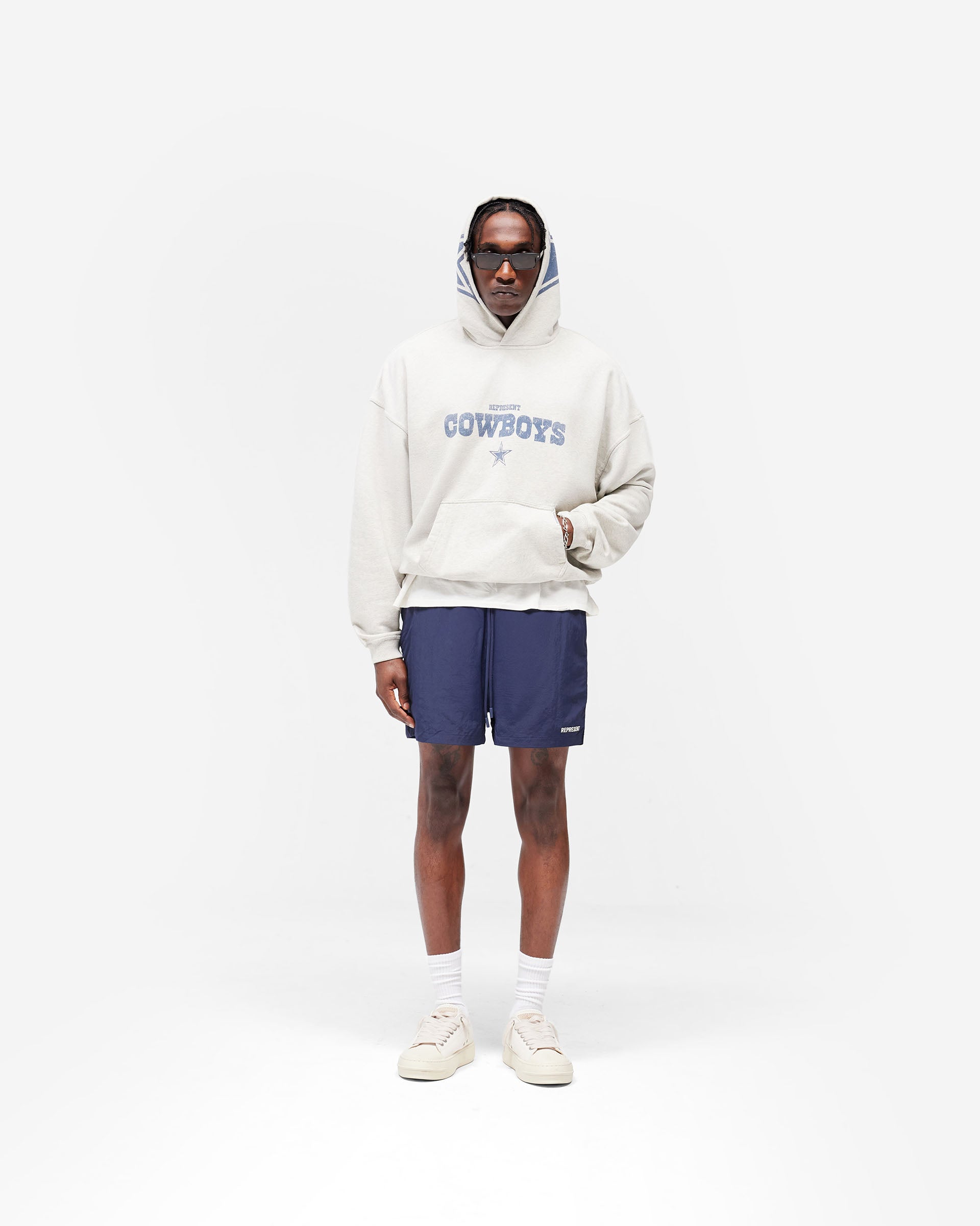 Dallas Cowboys x Represent Hoodie - Cream Marl
