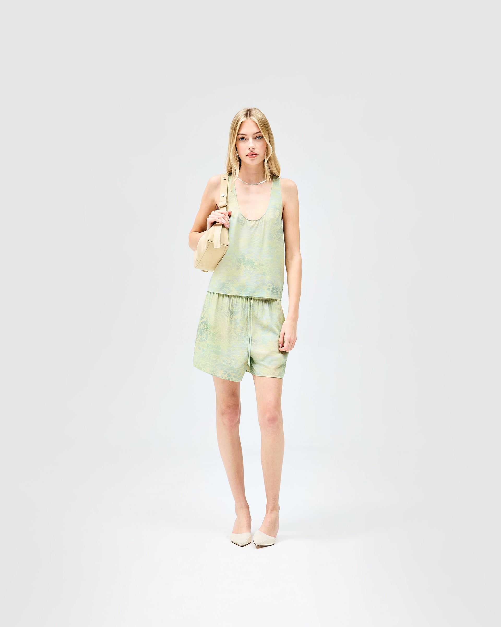 Mirage Vest - Watermark Print