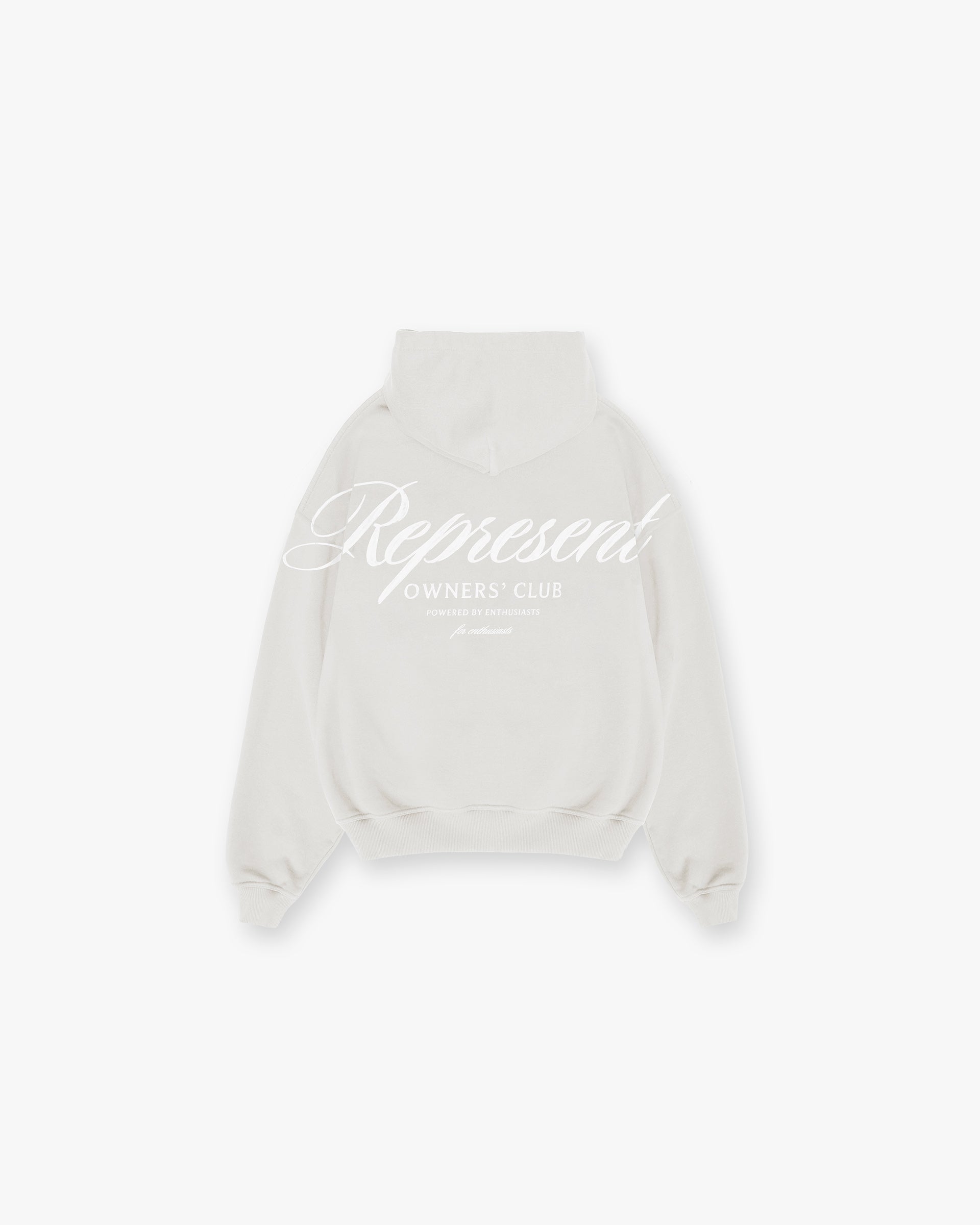 Represent X Ounass Owners Club Script Hoodie - Rock