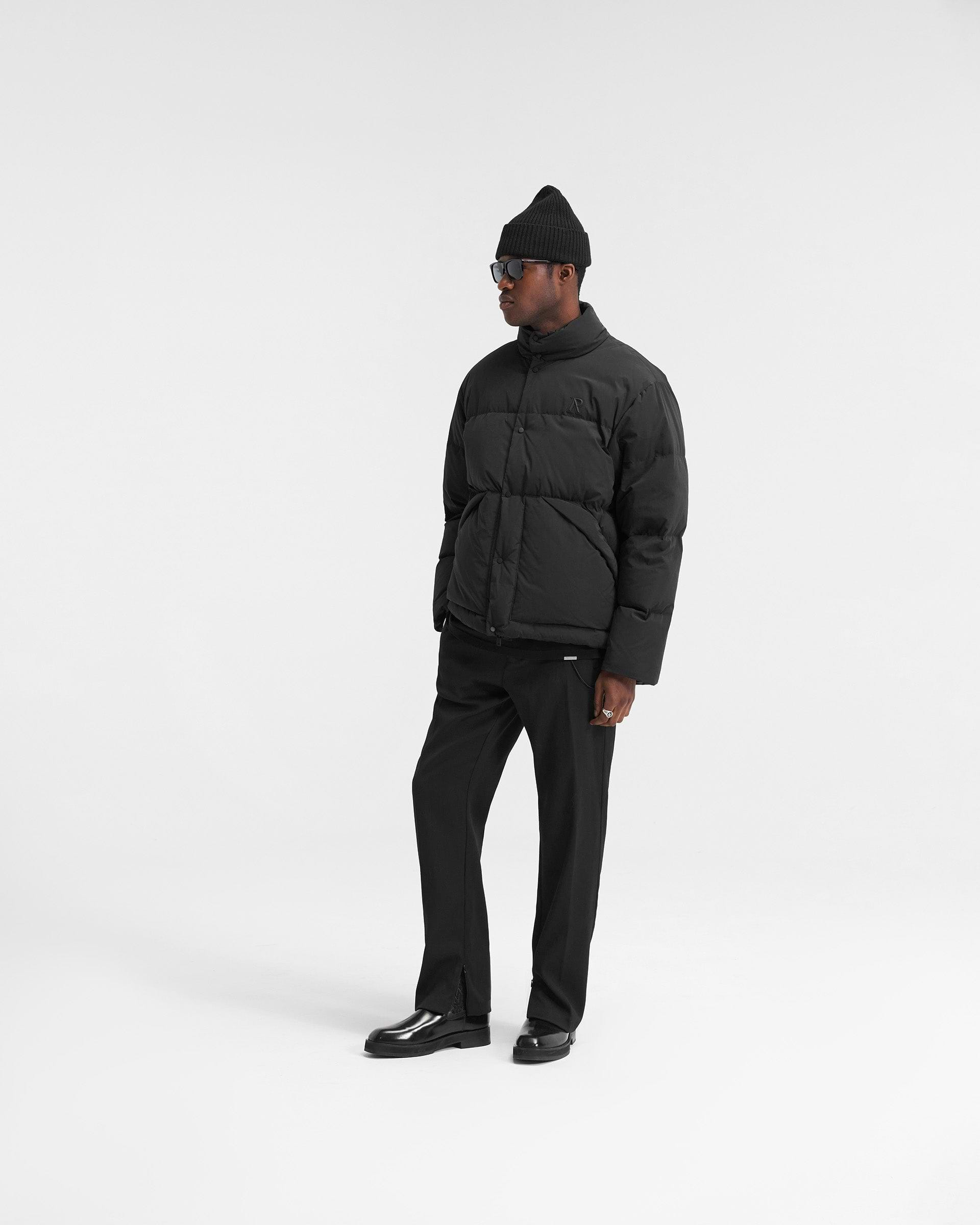 Puffer Jacket - Jet Black