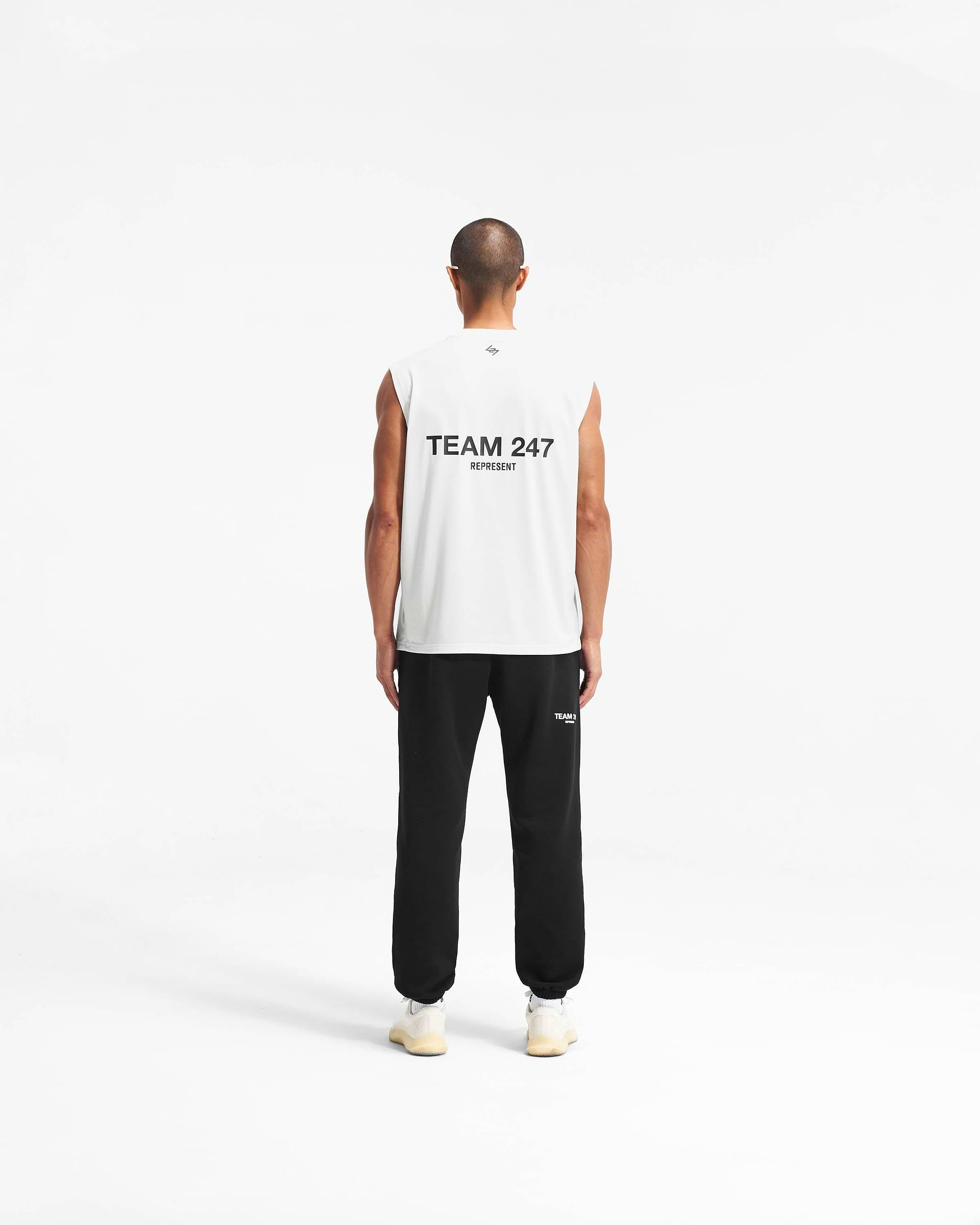 Team 247 Oversized Tank - Flat White