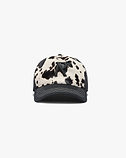 Cowhide Print Cap